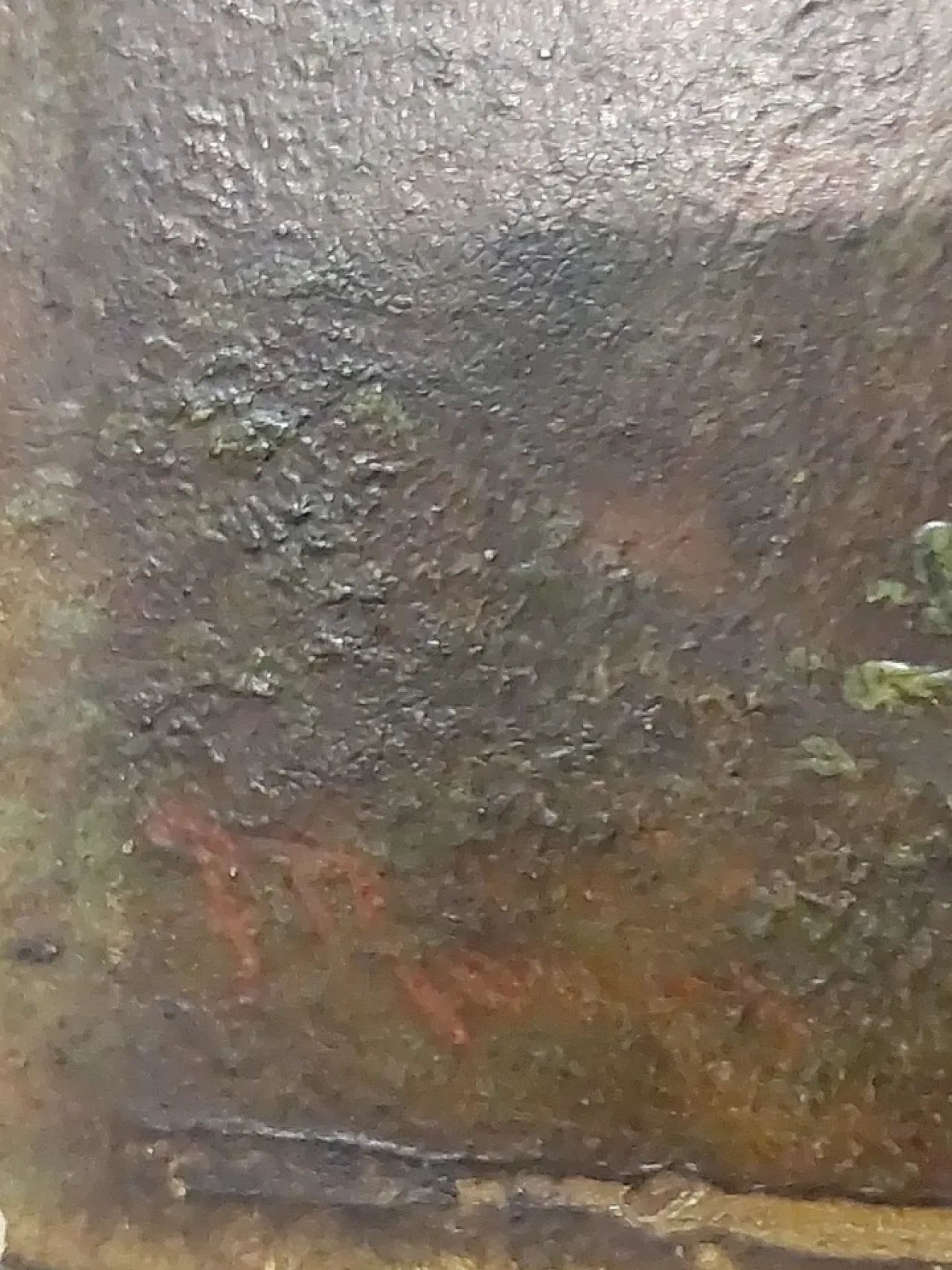 Coppia di paesaggi di Barbizon di F.Robin, olio su tavola, '800 5