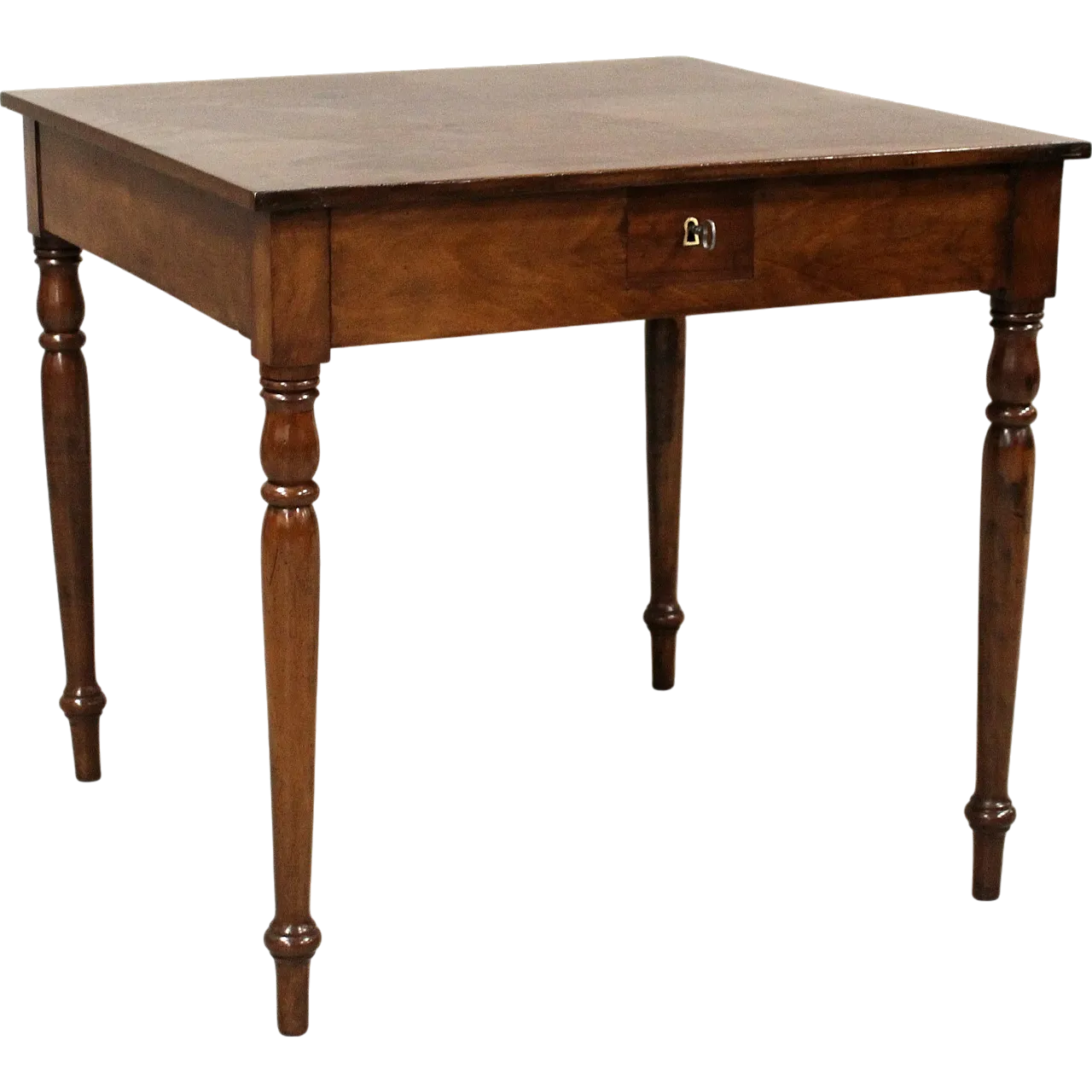 Table Table Luigi Filippo in Noce '800 Italy 12