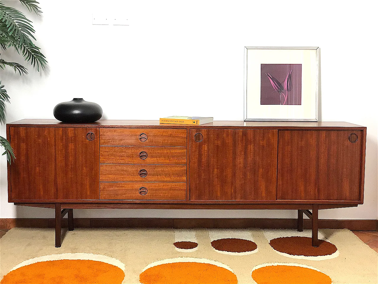 Mobile Sideboard Vintage Anni 60 Made in italy 1