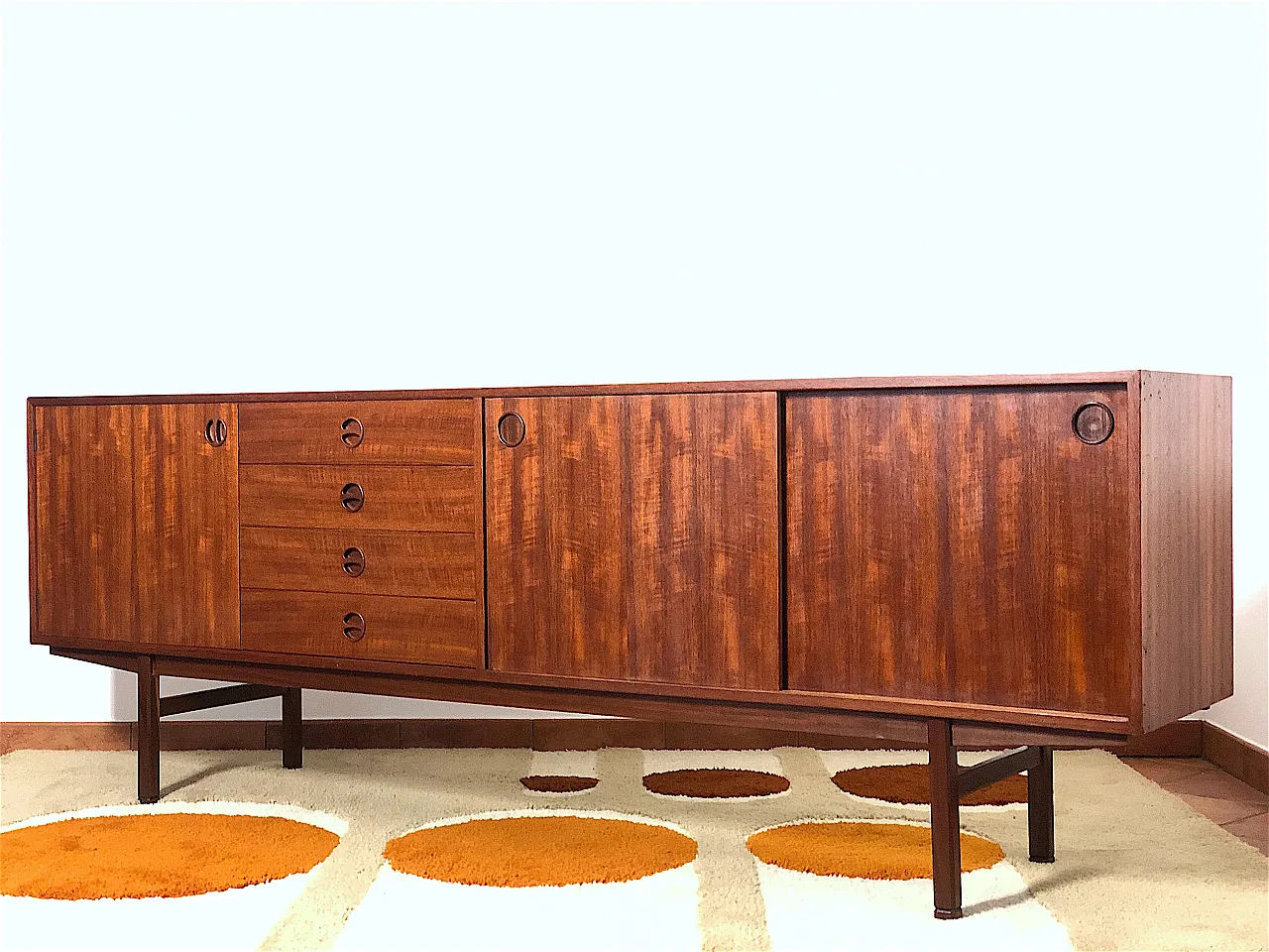 Mobile Sideboard Vintage Anni 60 Made in italy 16