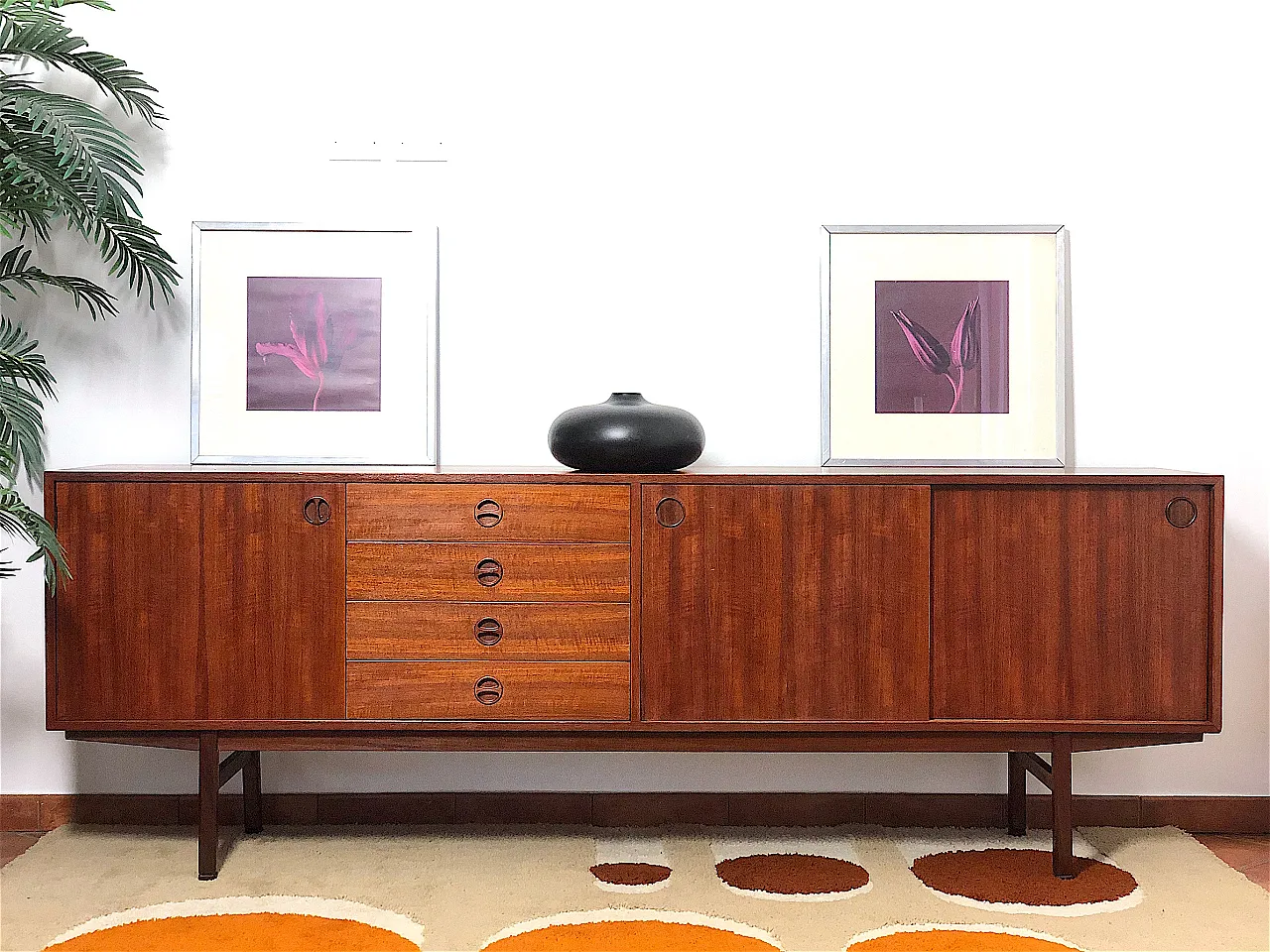 Mobile Sideboard Vintage Anni 60 Made in italy 20