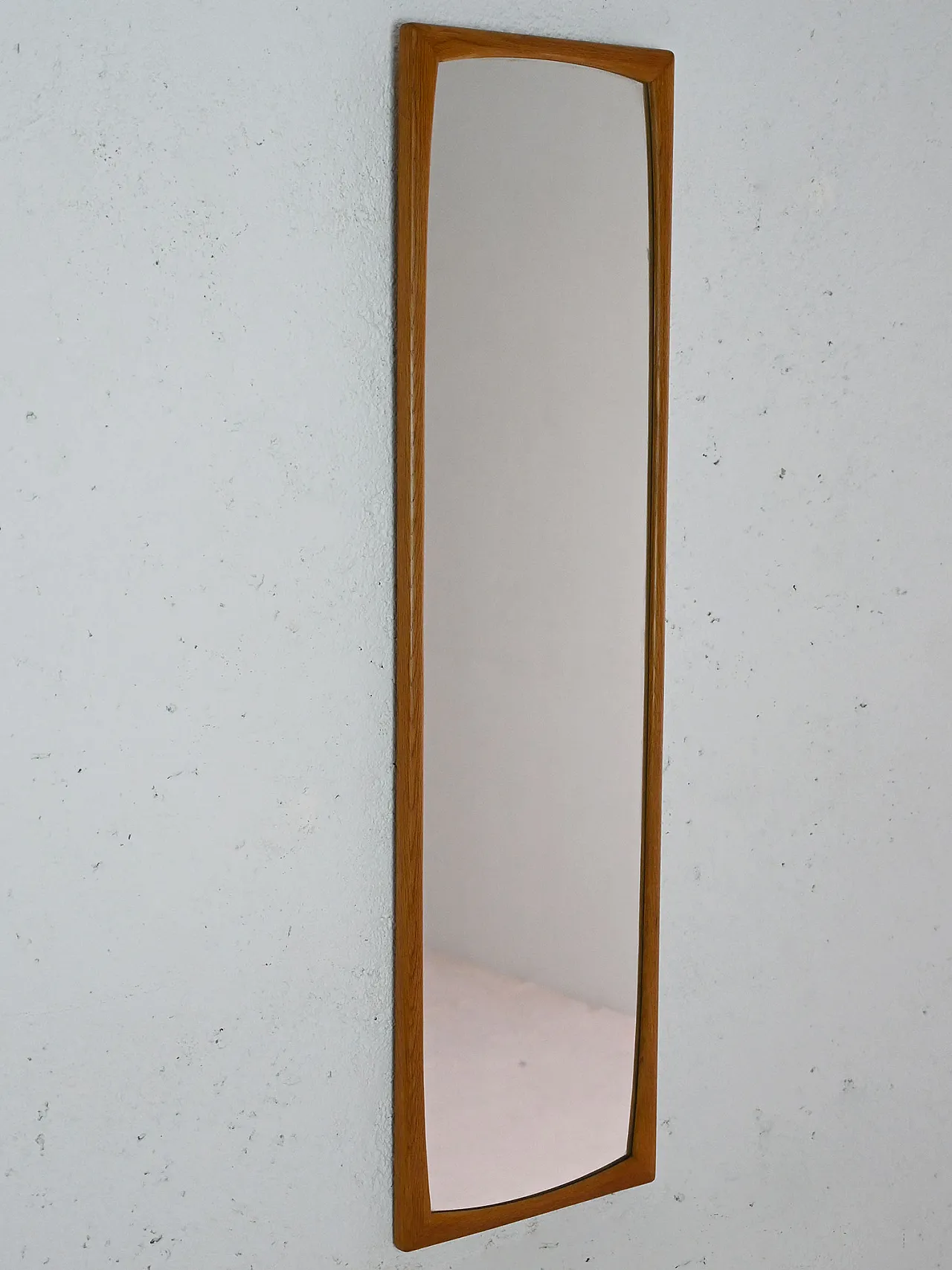 Specchio in rovere, anni '60 2