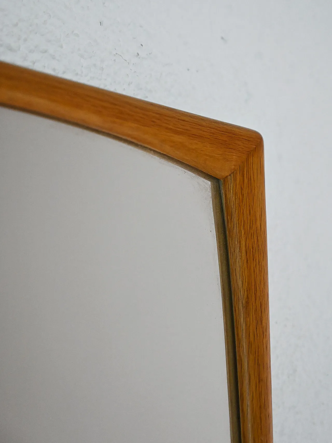 Specchio in rovere, anni '60 3