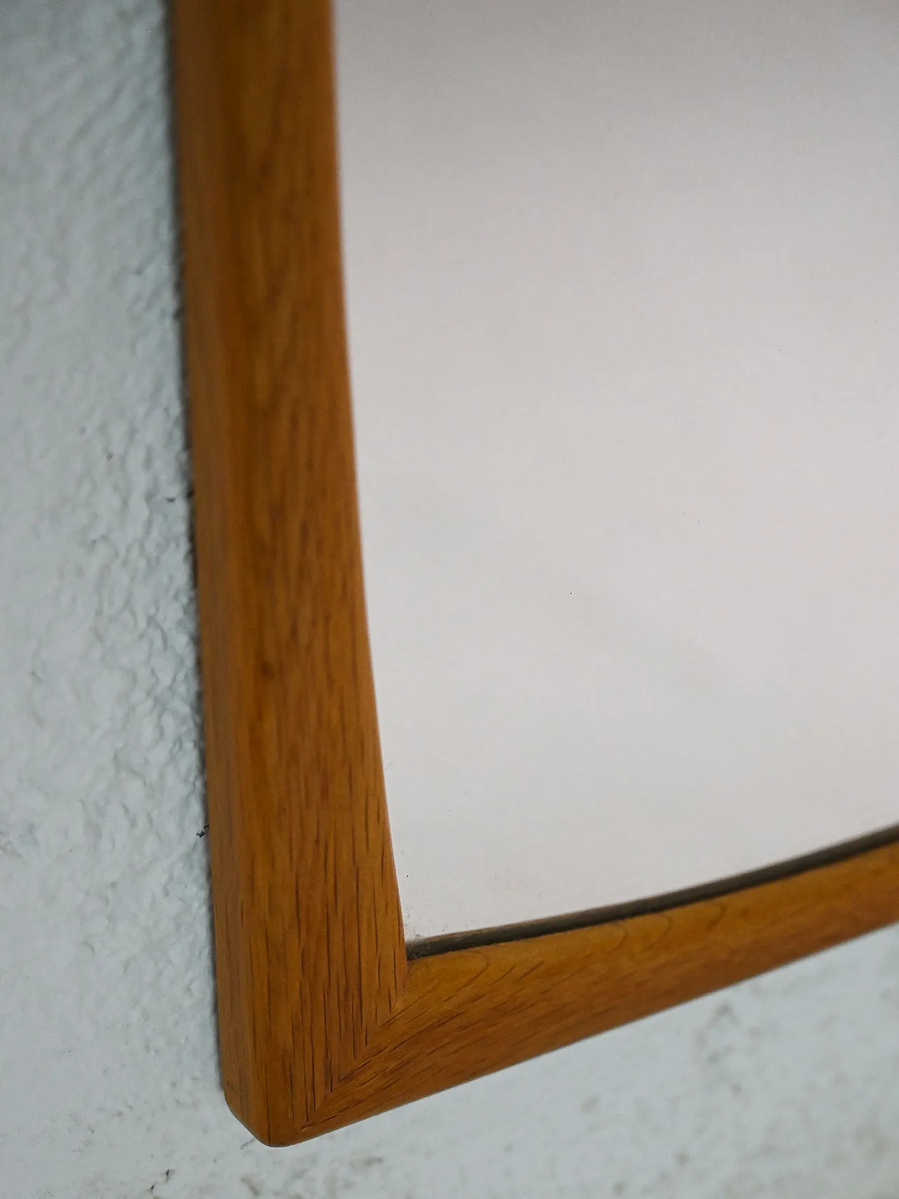 Specchio in rovere, anni '60 5