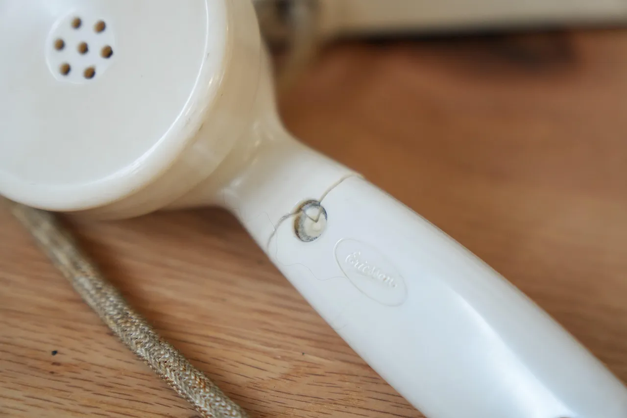 Ericsson Bakelite Rotary Phone, 40s 3