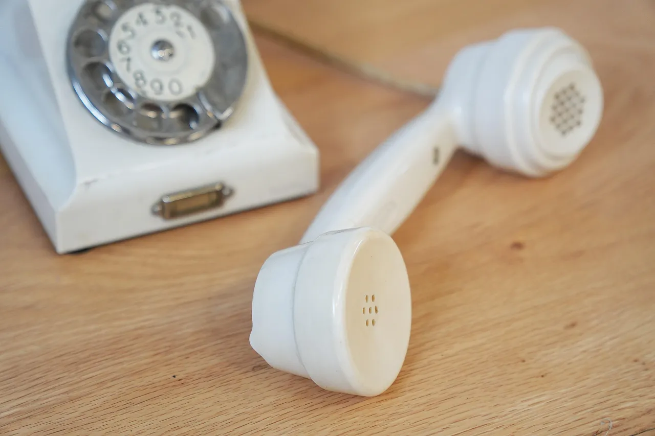 Ericsson Bakelite Rotary Phone, 40s 7