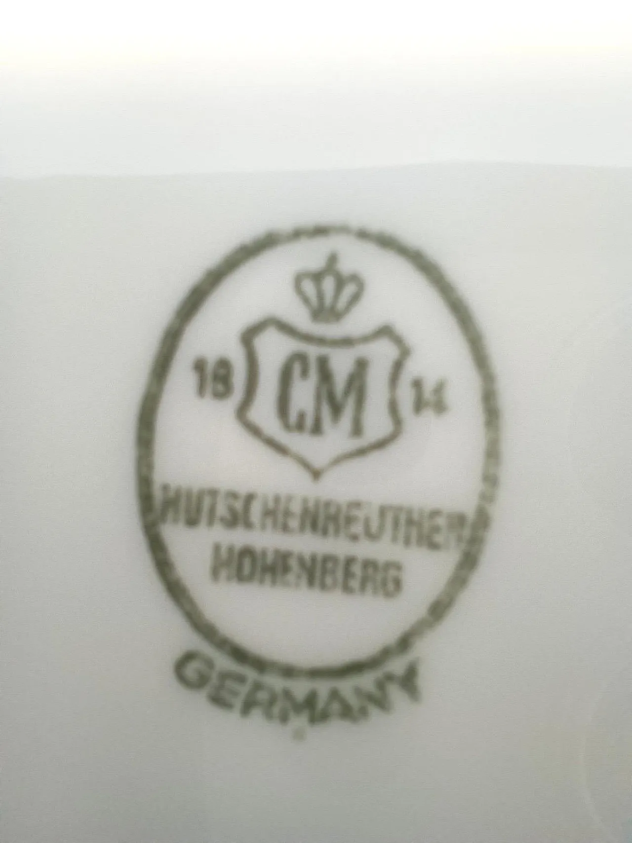 11 Porcelain and Pure Gold Coffee Cups by Hutschenreuther, 70s 8