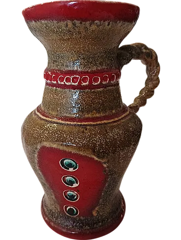 Vaso Brocca in ceramica Germania Est, anni '60