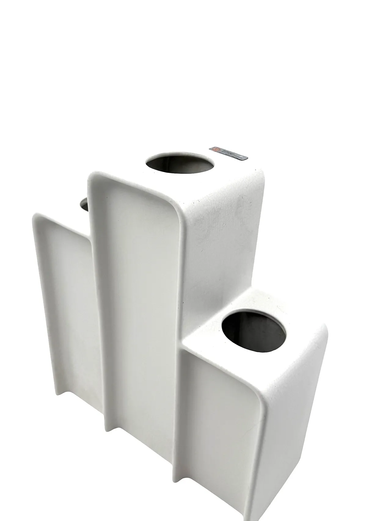 Makio Hasuike, Space Age Ceramic Vase, Arnolfo di Cambio, Italy 1975 14