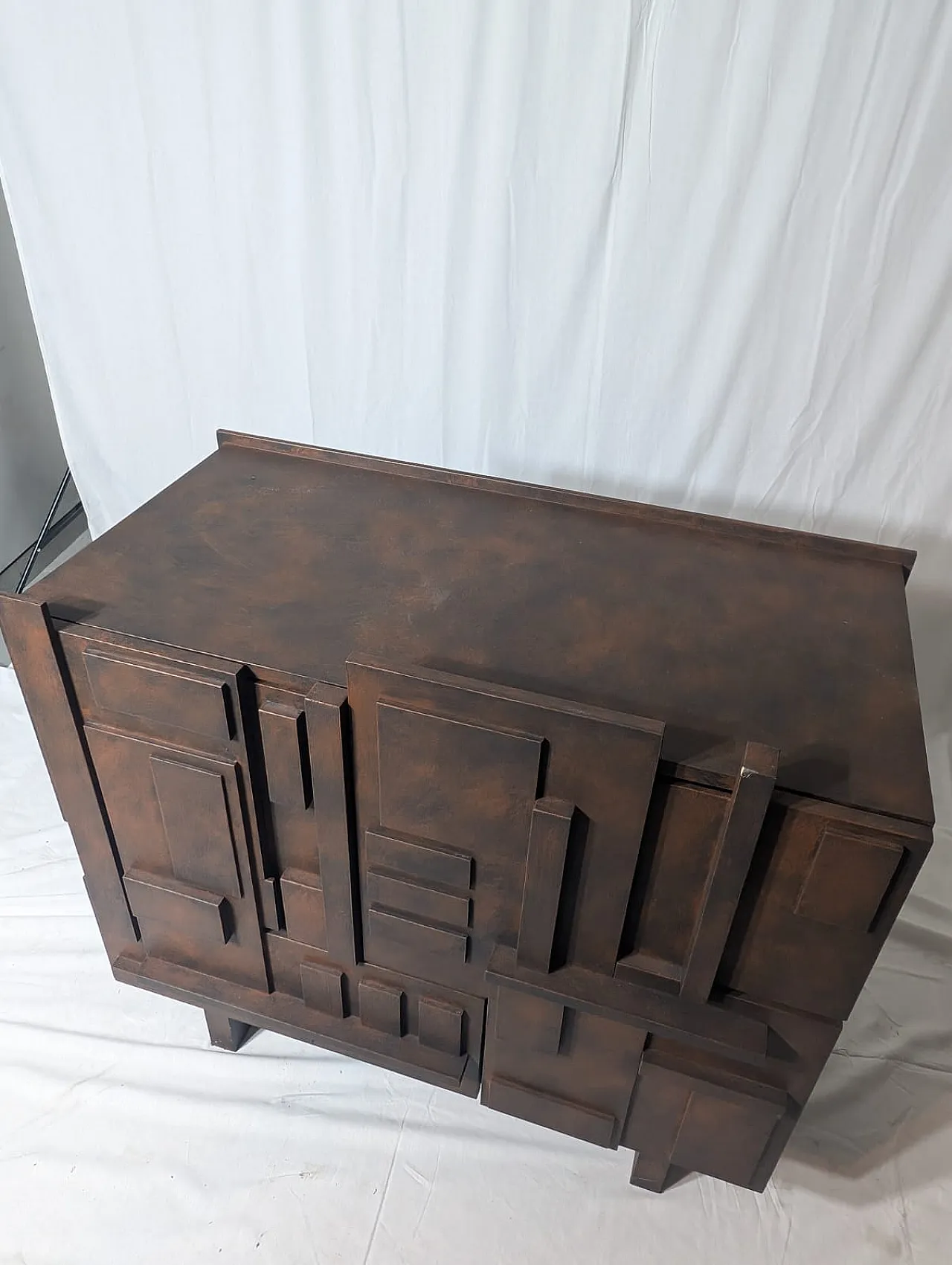 Italian Brutalist sideboard, 90s 3