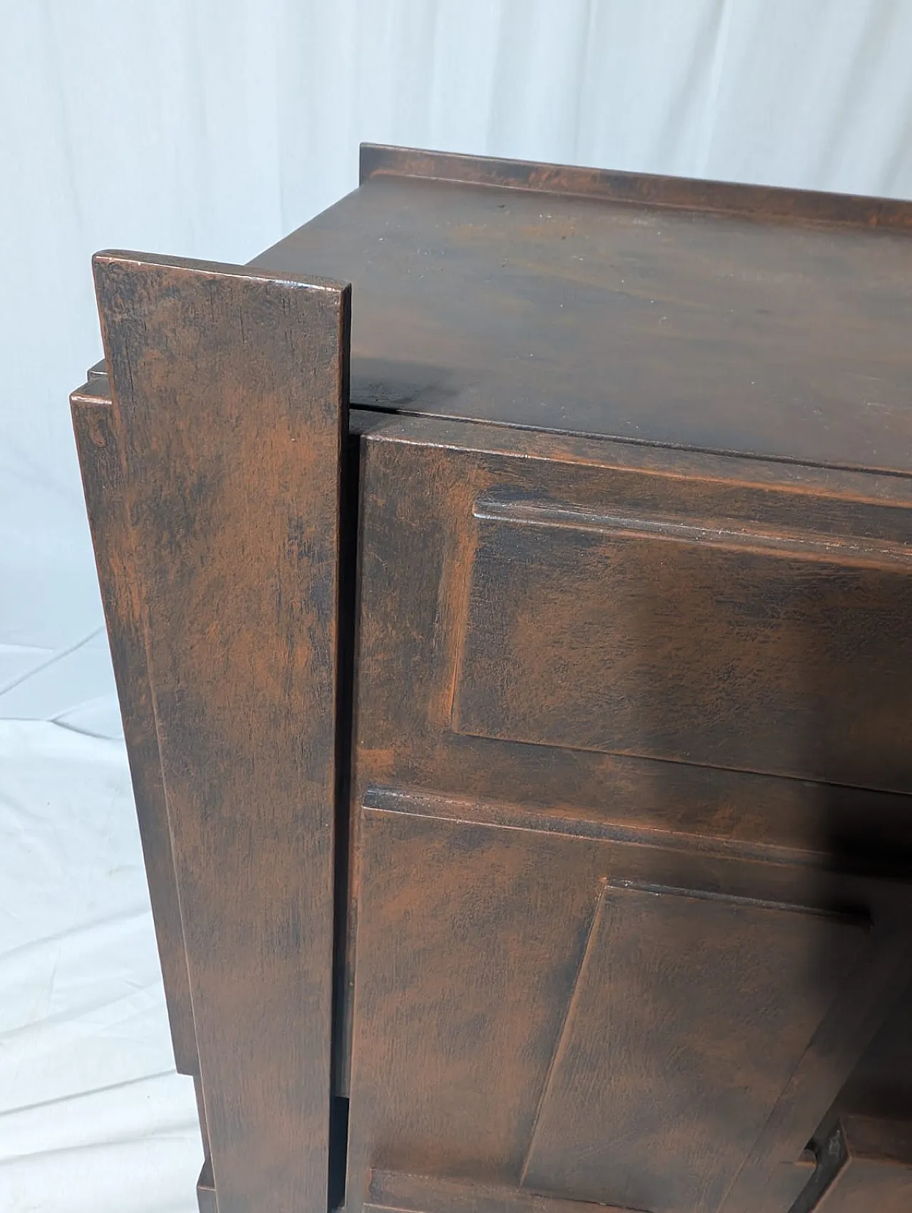 Italian Brutalist sideboard, 90s 4