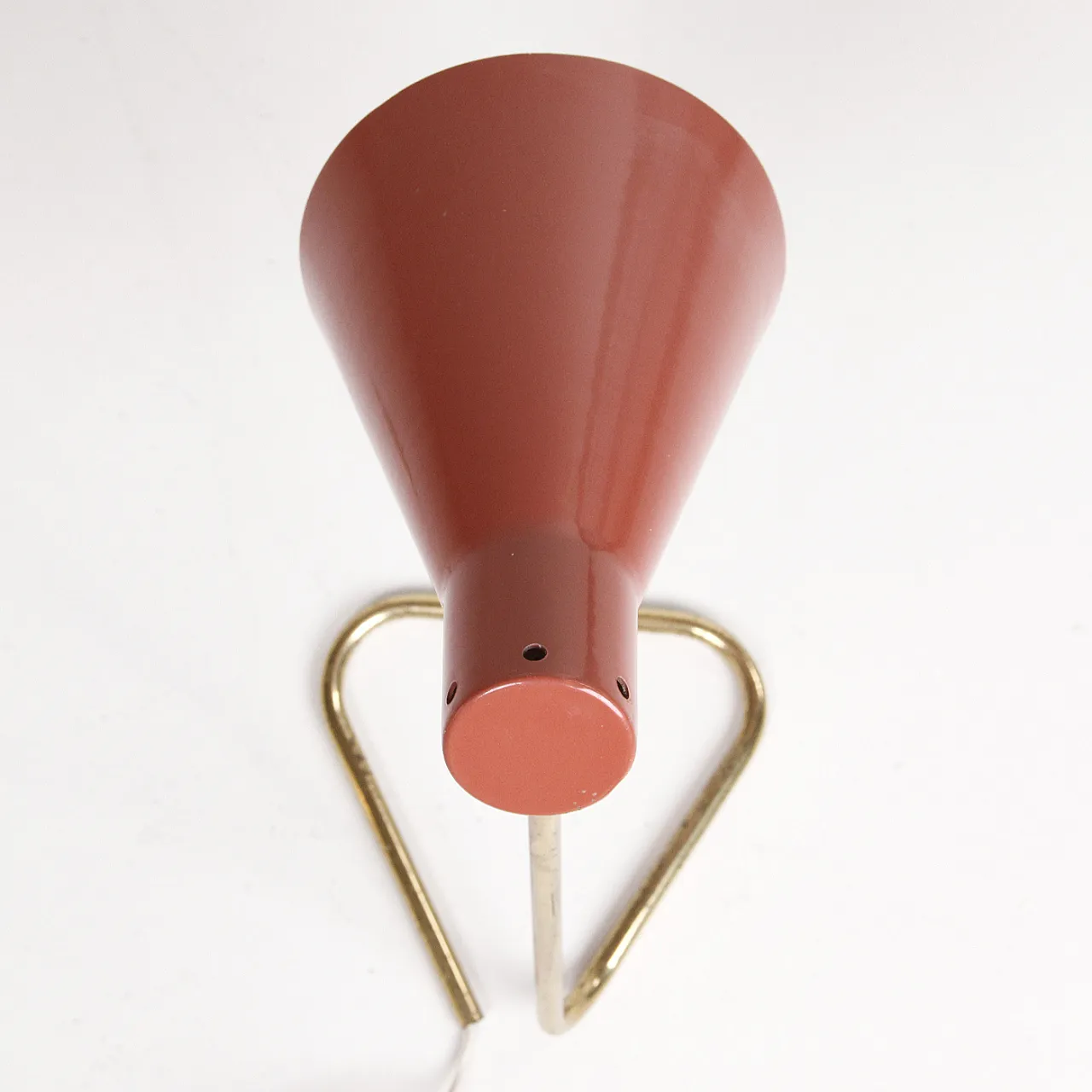 Lampada da tavolo attribuita a Giuseppe Ostuni per O-luce, anni '50 1