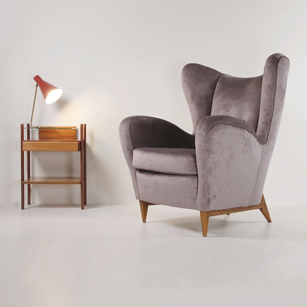 Lampada da tavolo attribuita a Giuseppe Ostuni per O-luce, anni '50 10