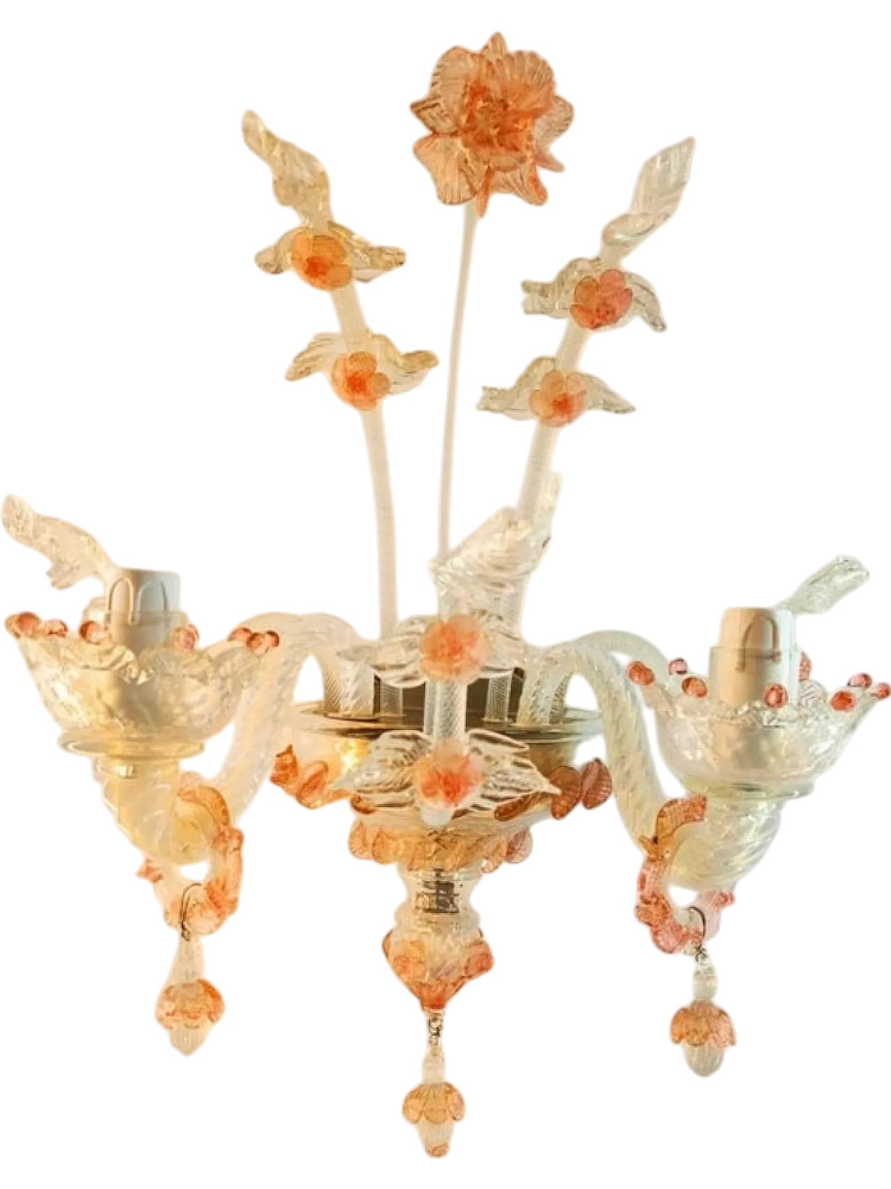 Lampada da parete di Barovier & Toso per Due Luci, anni '60 12