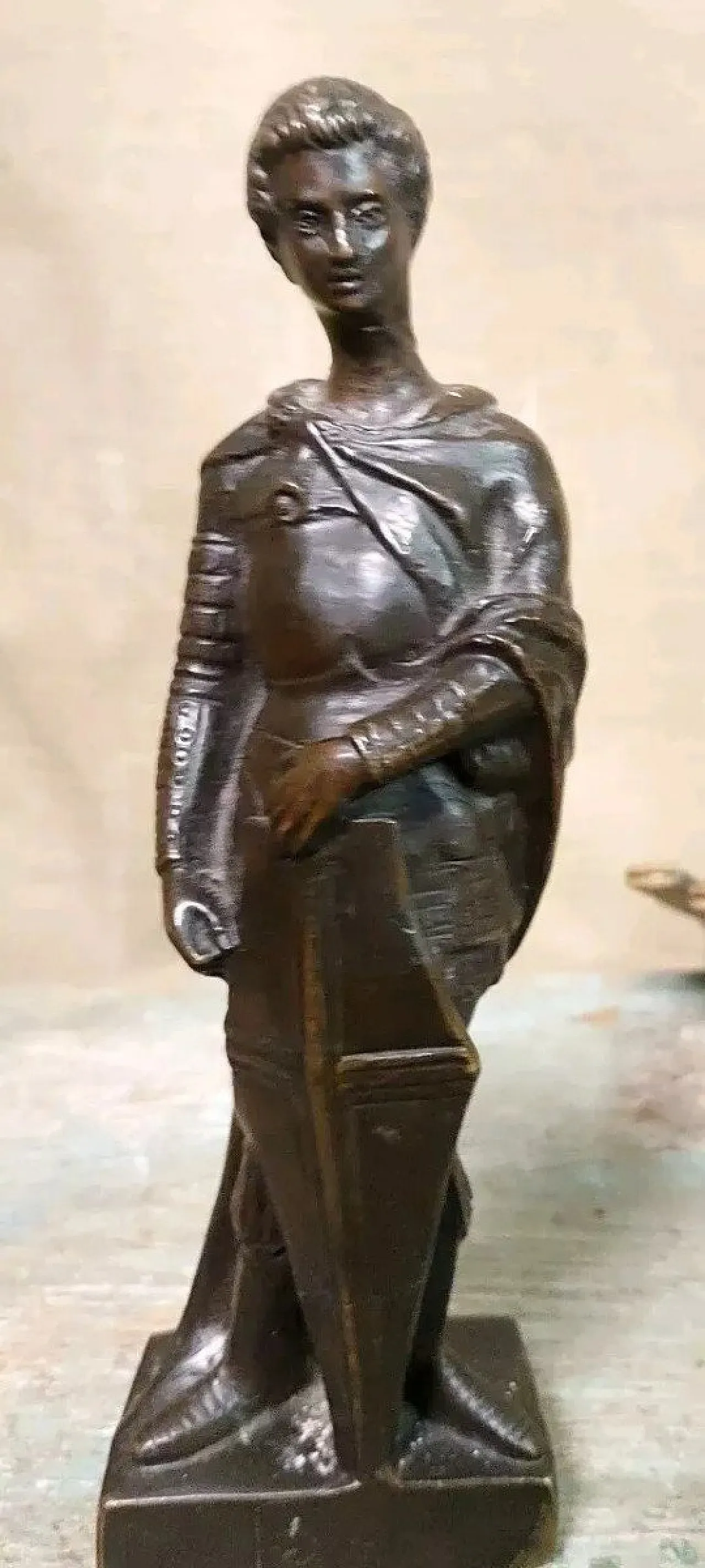 Bronze statue of St. George, late 19th century 3