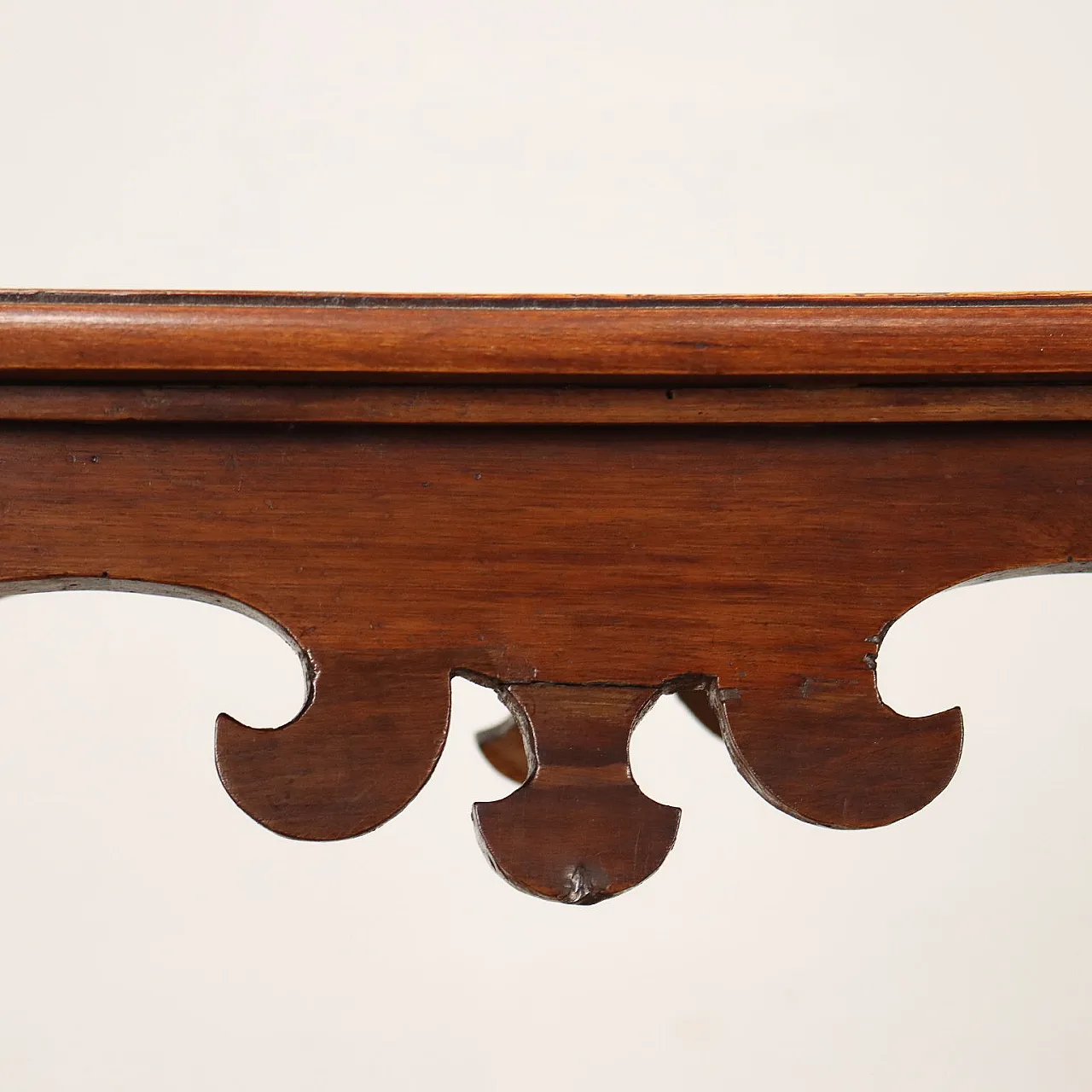 Inginocchiatoio fratino in noce, inizio '700 6