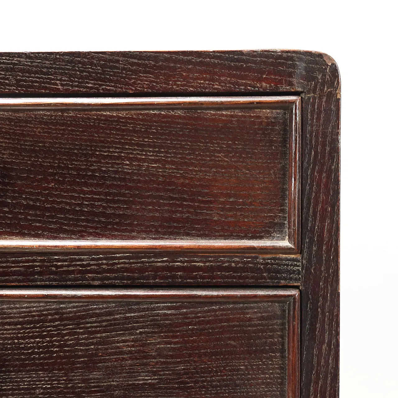 Credenza in legno impiallacciato rovere tinto, anni '50 5
