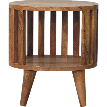 Artisan Furniture Solid Wood Ariella Single Shelf Bedside