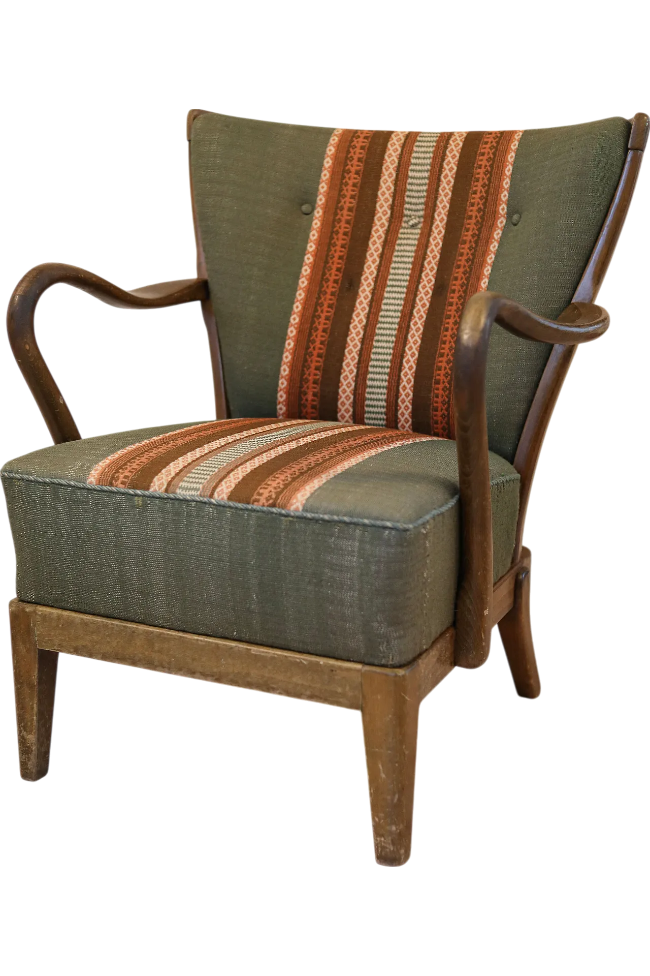 Poltrona retrò vintage di Alfred Christensen, anni '50 13