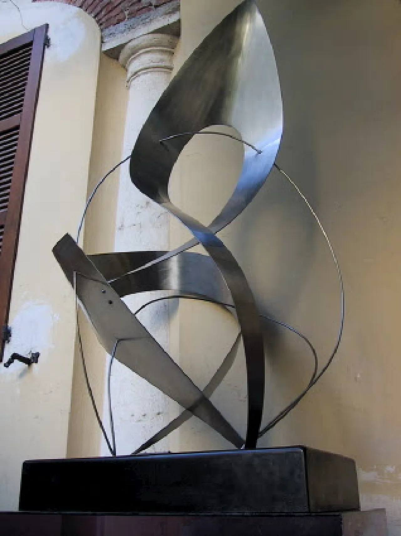 Abstract steel sculpture, 1960s 5