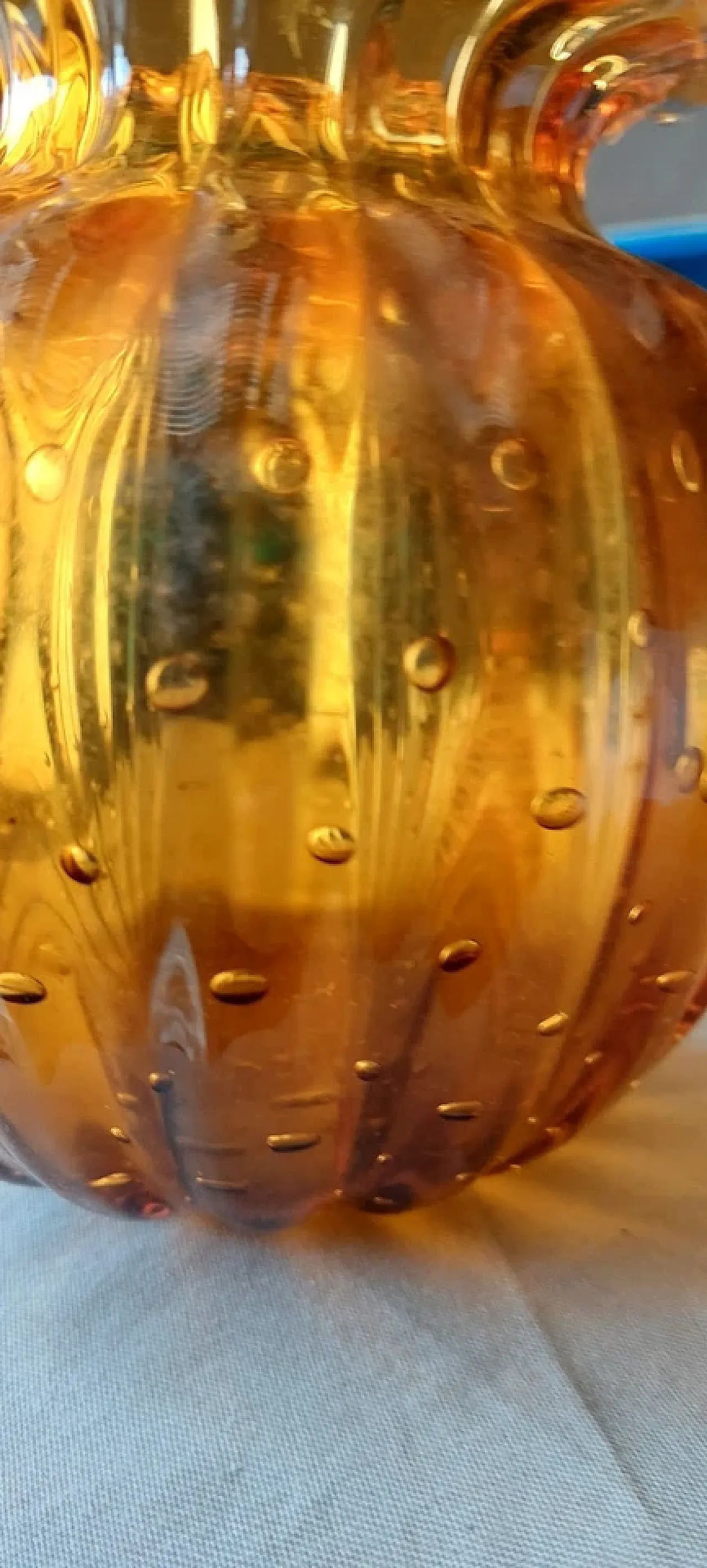 Murano glass vase by Barovier and Toso, 1950s 8