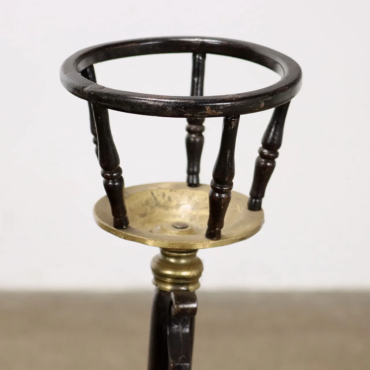 Alare da camino in ferro battuto, '900 3