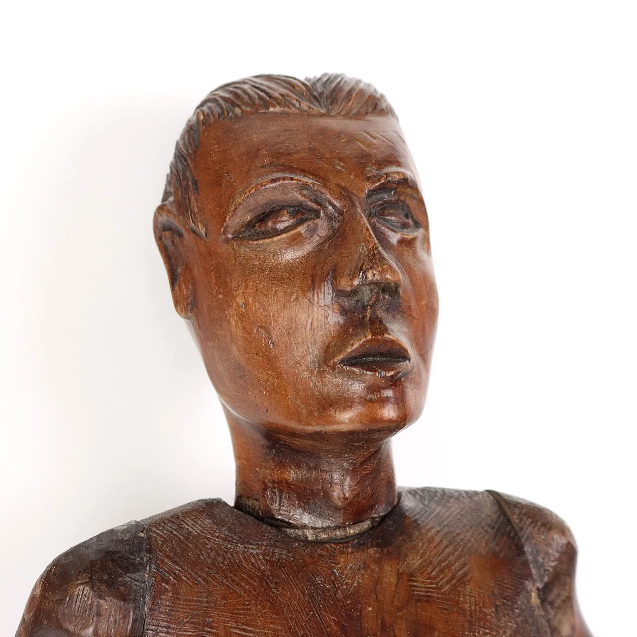 Manichino in legno di cirmolo, '800 3