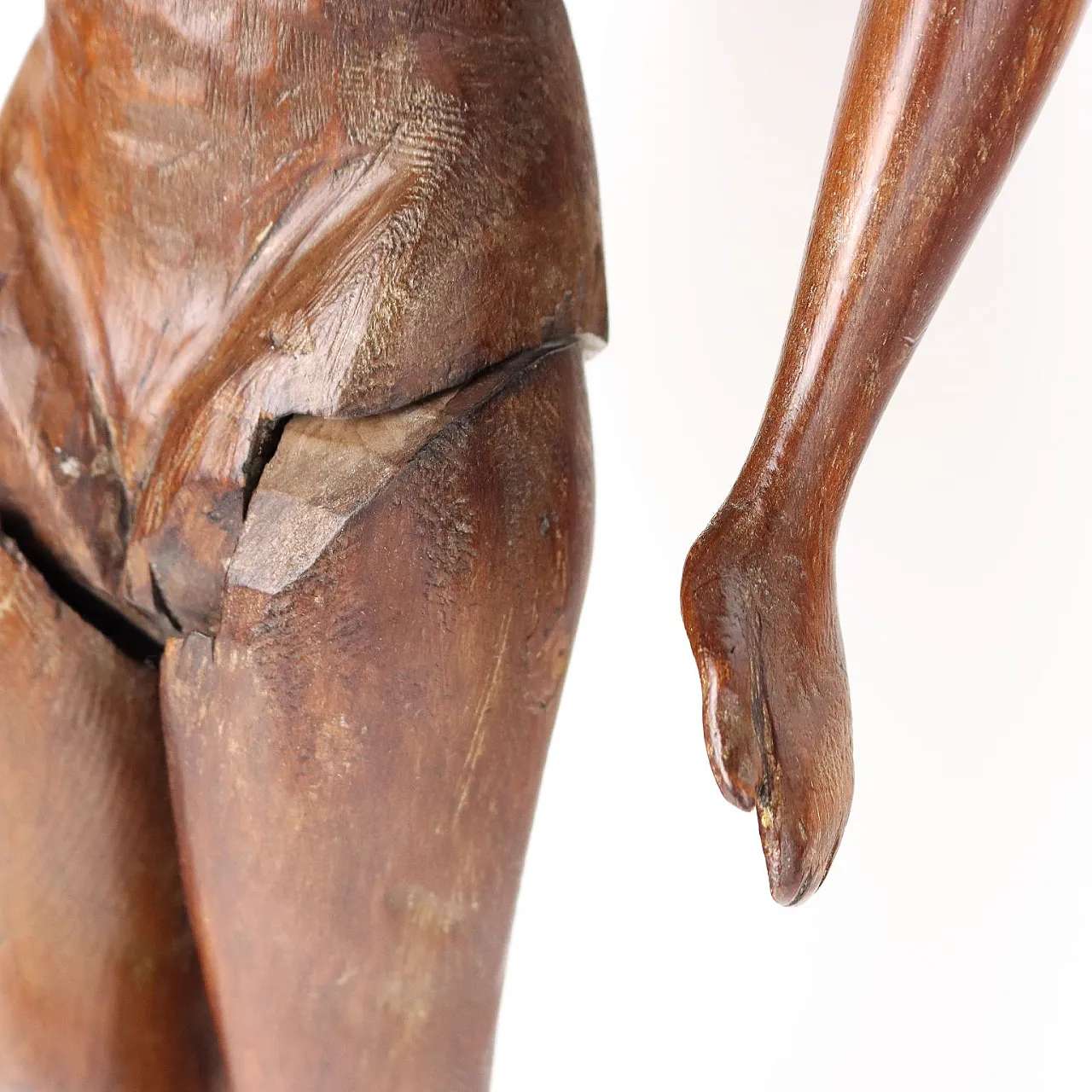 Manichino in legno di cirmolo, '800 5