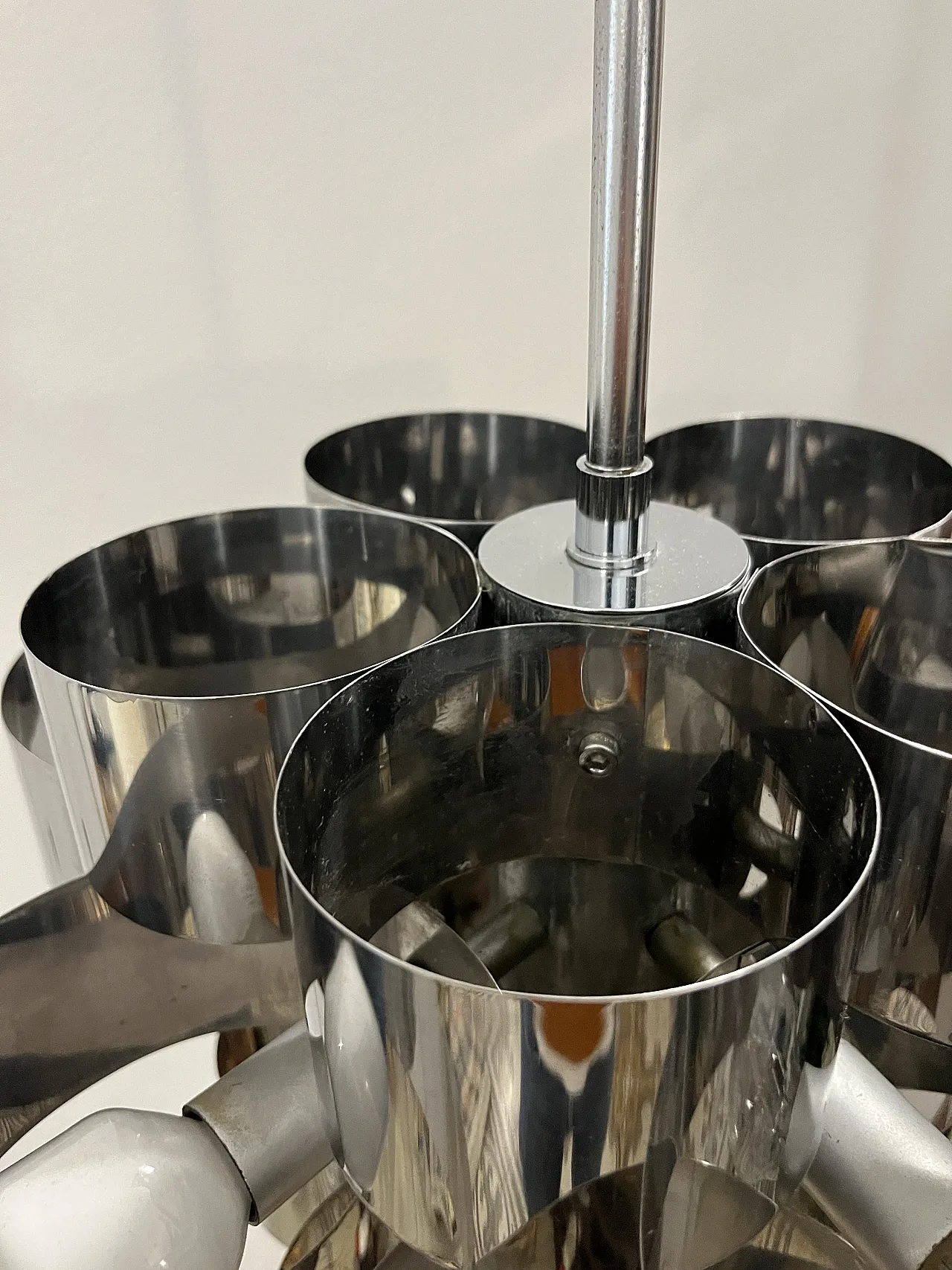 Max Sauze style chandelier for Sciolari, 1970s 2