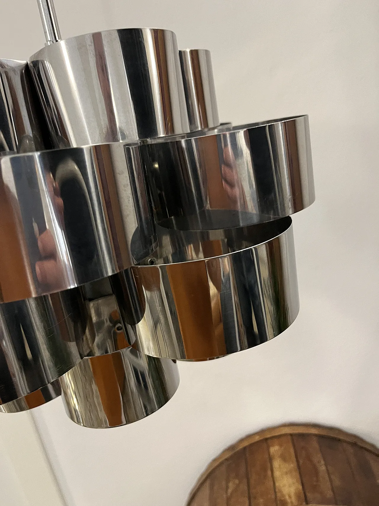 Max Sauze style chandelier for Sciolari, 1970s 4