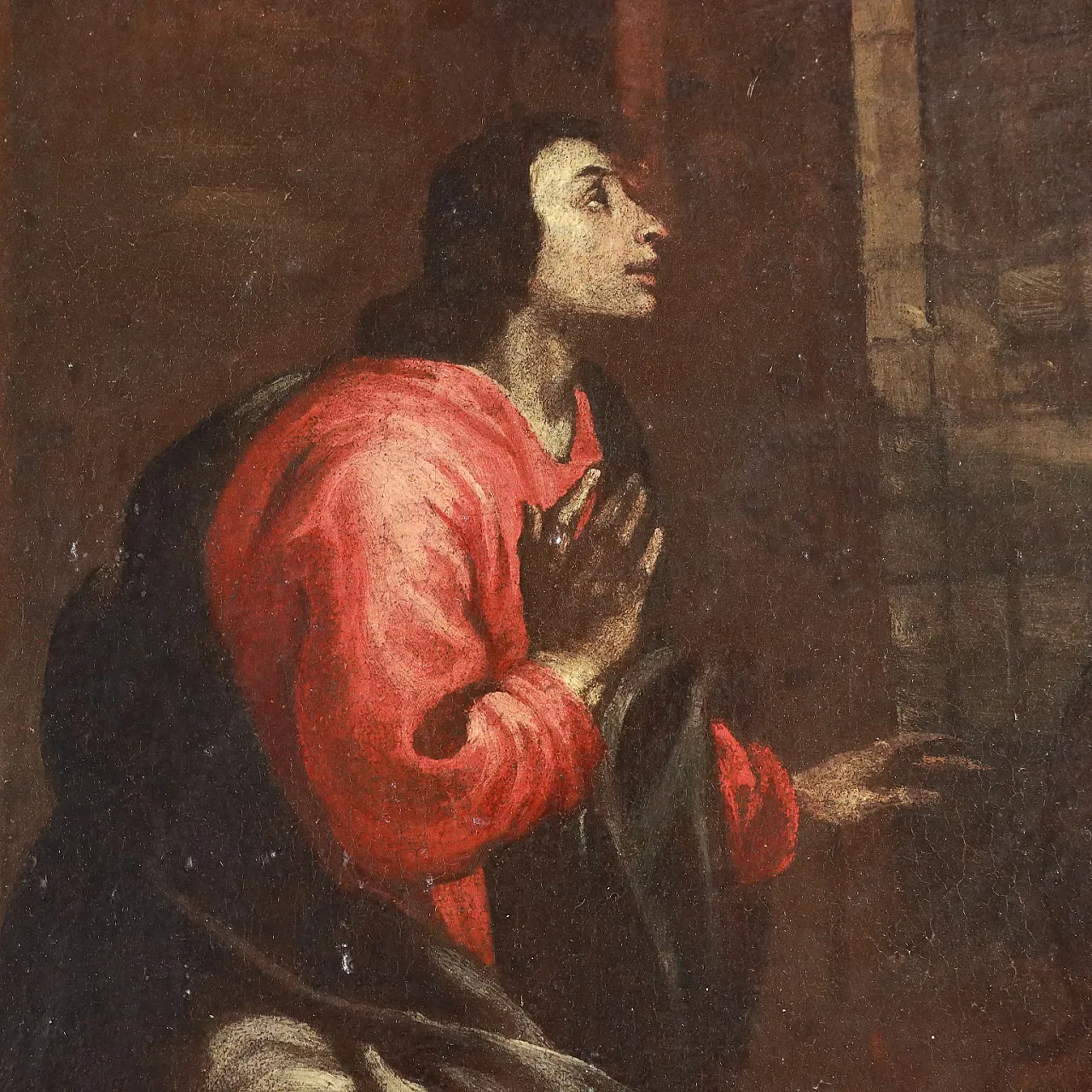 Daniele nella fossa dei Leoni, olio su tela, '600 3