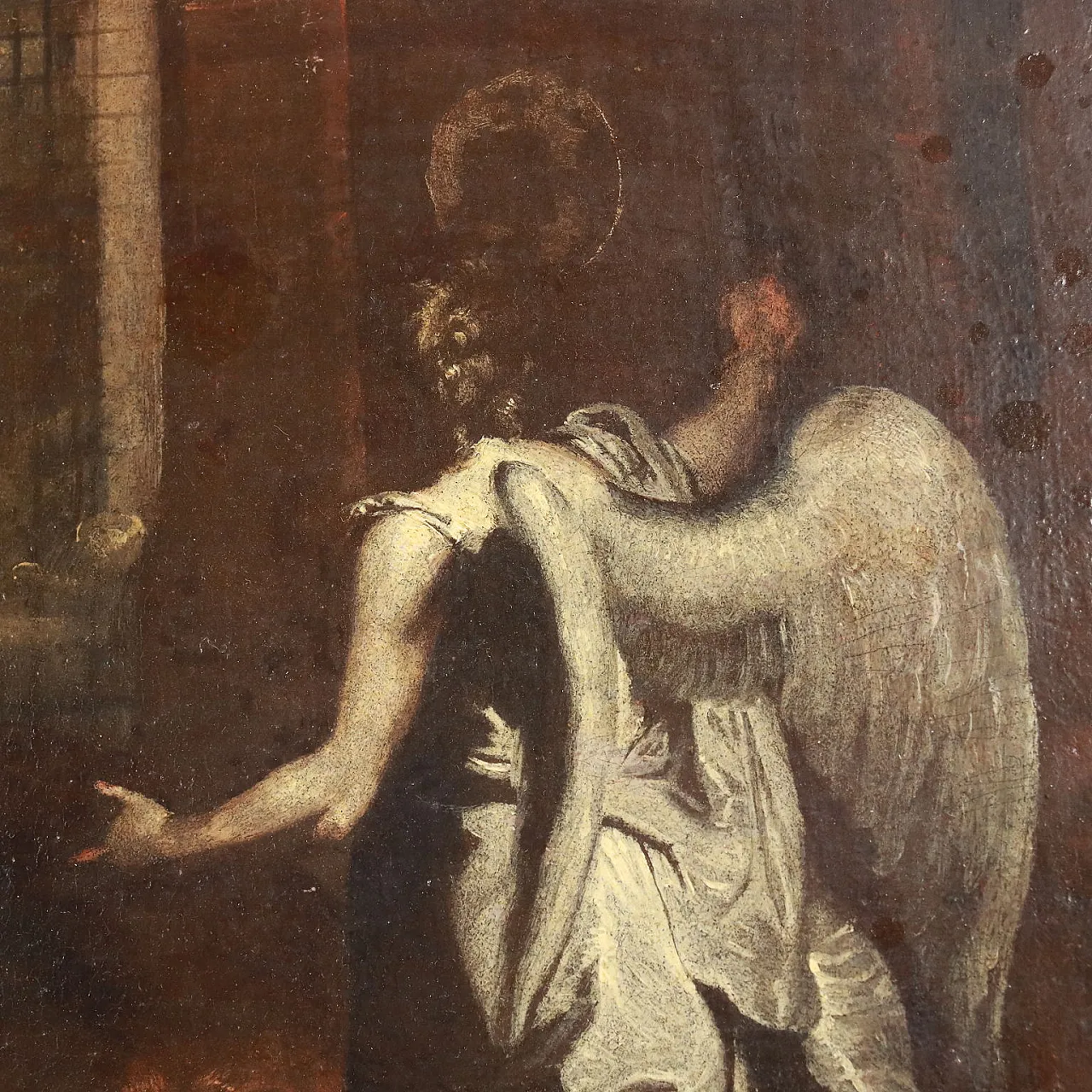 Daniele nella fossa dei Leoni, olio su tela, '600 5