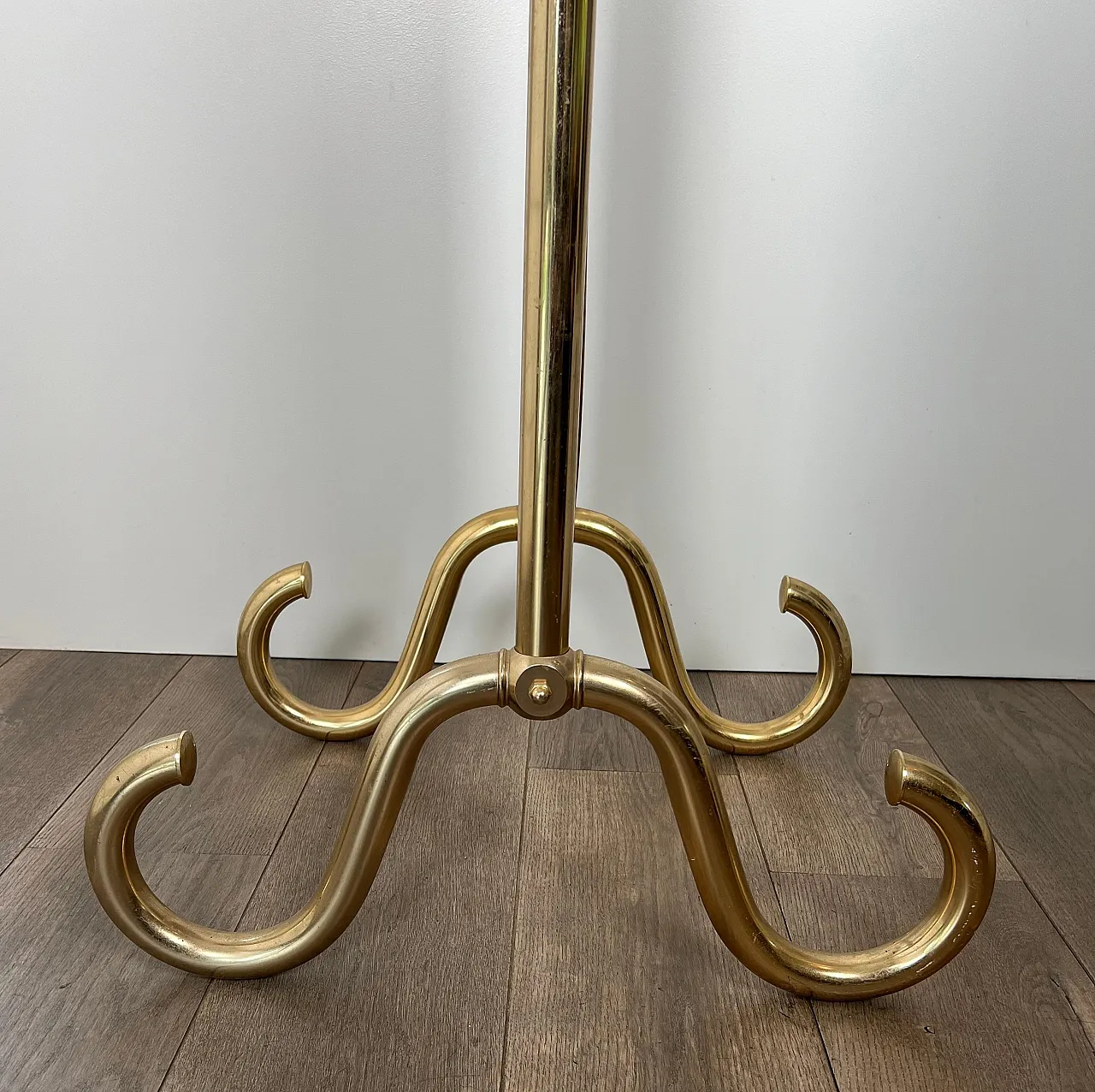 Specchio Psiche in ottone, anni '70 16