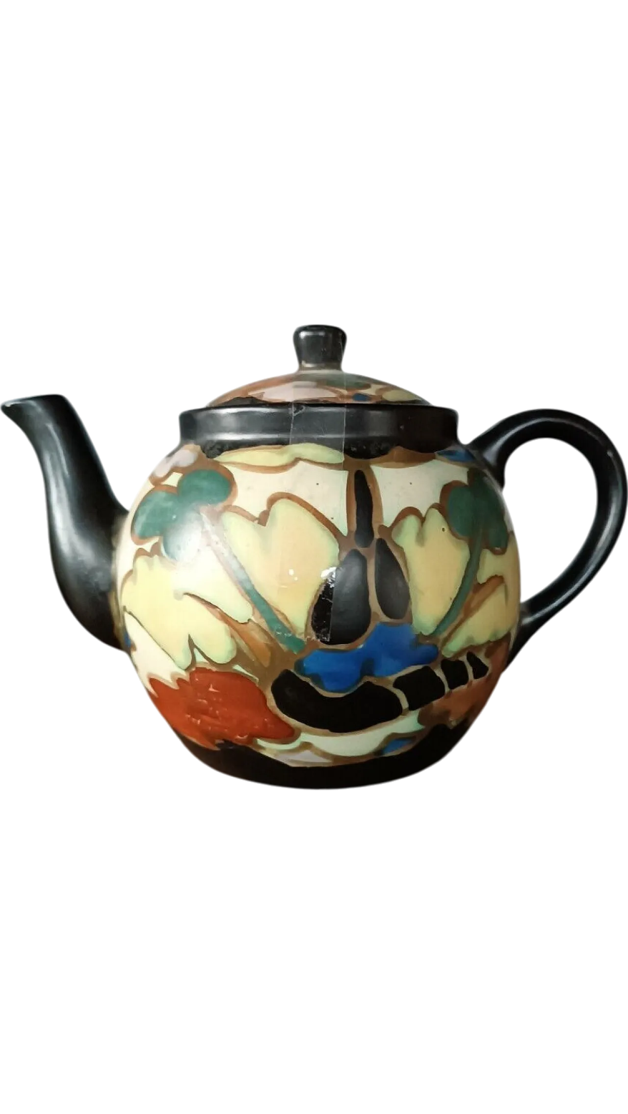 Montoise Bergen ceramic vase, 1930s 7