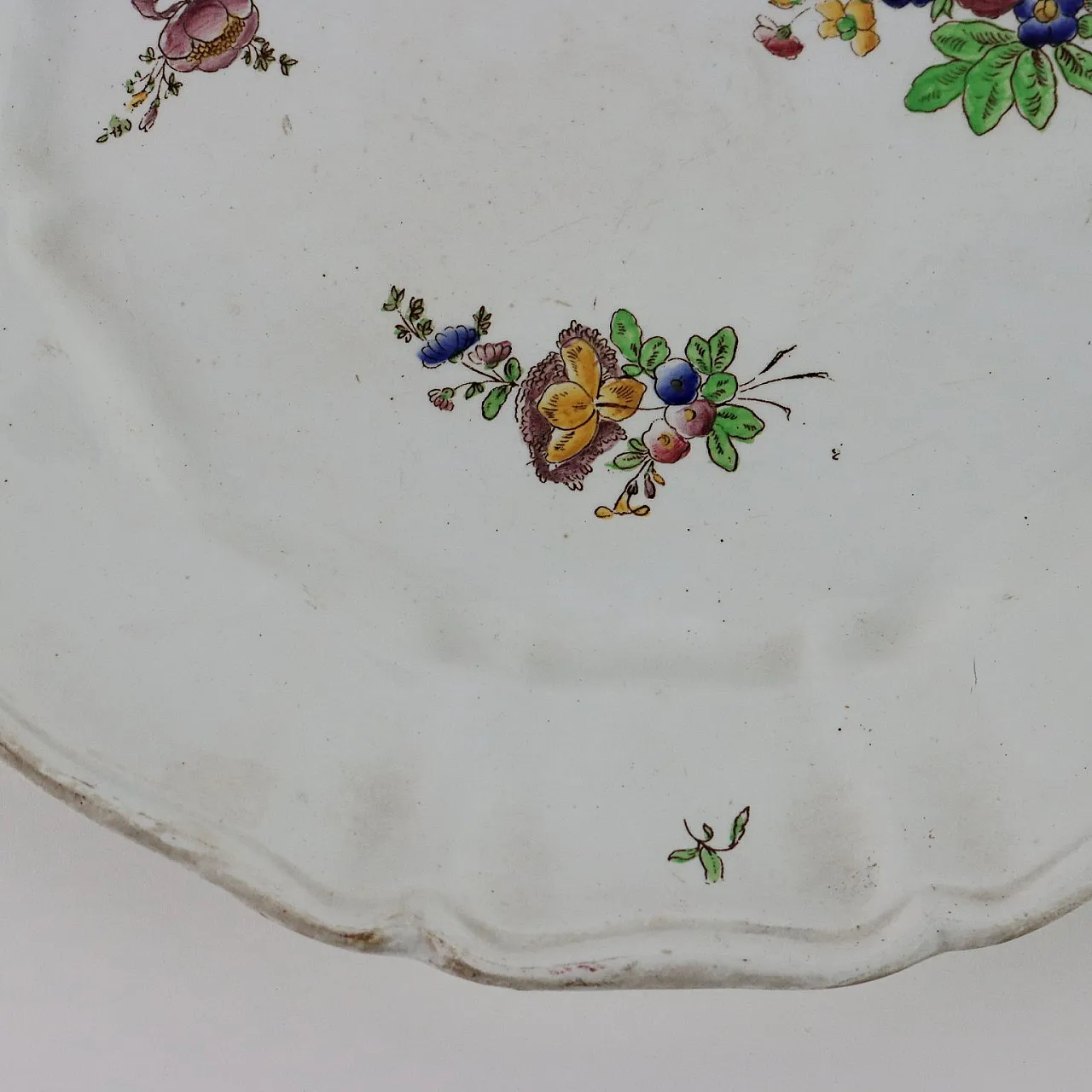 Piatto in ceramica Richard, Vecchia Lodi, fine '800 4