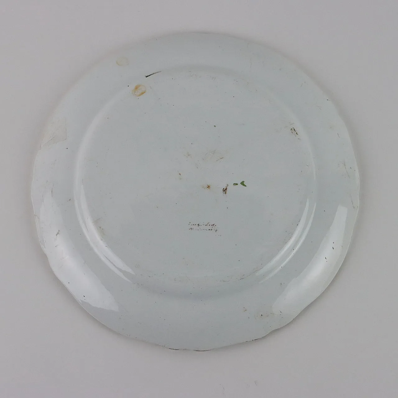 Piatto in ceramica Richard, Vecchia Lodi, fine '800 7