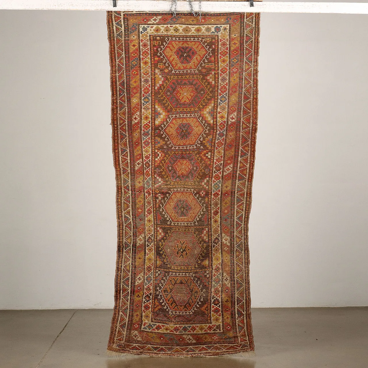Iranian Kurdish wool rug 6