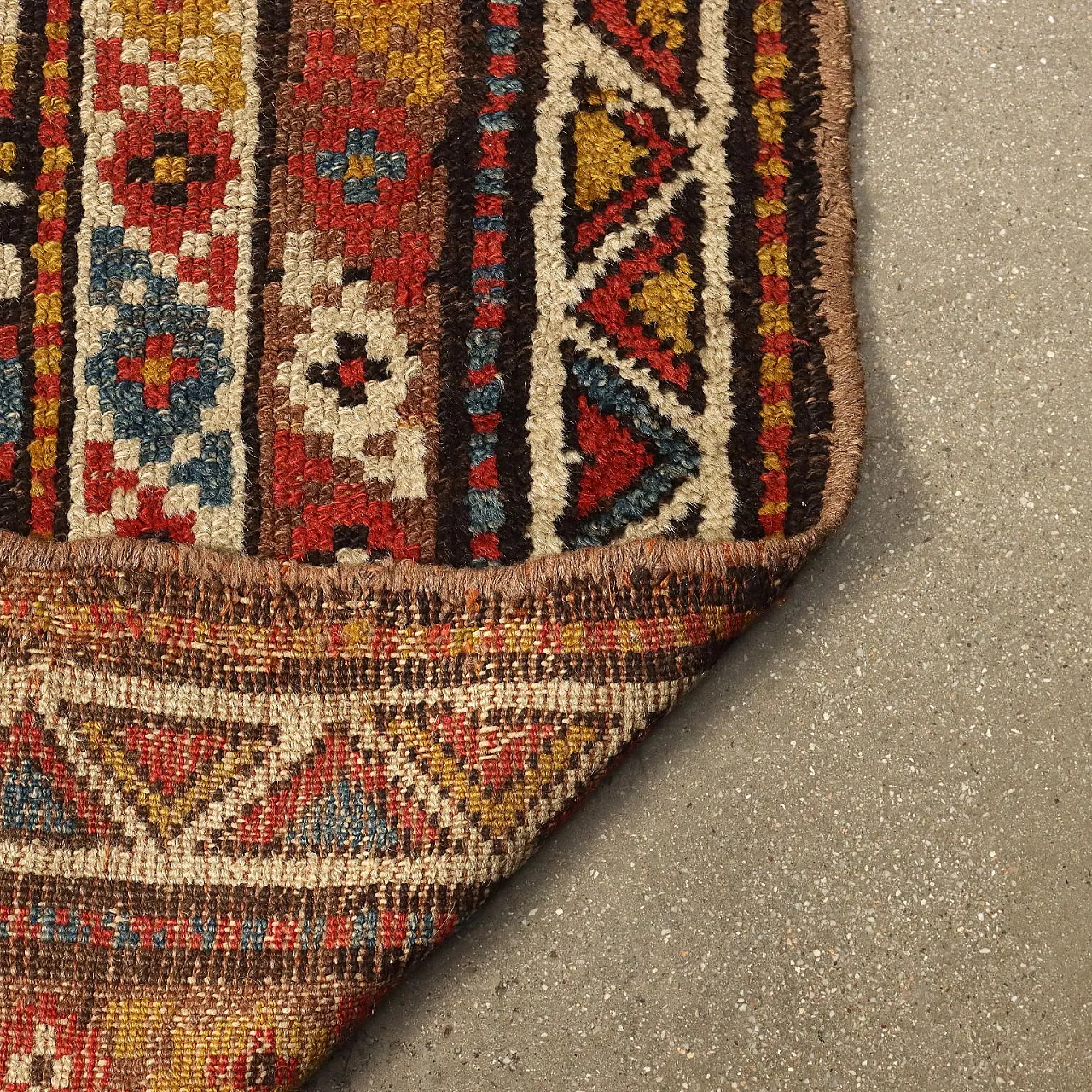 Iranian Kurdish wool rug 7