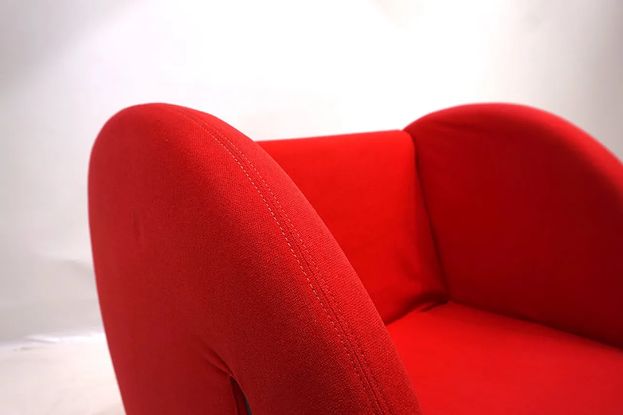 Sedia lounge Arflex Virgola di Jaacov Kaufman, anni '90 12