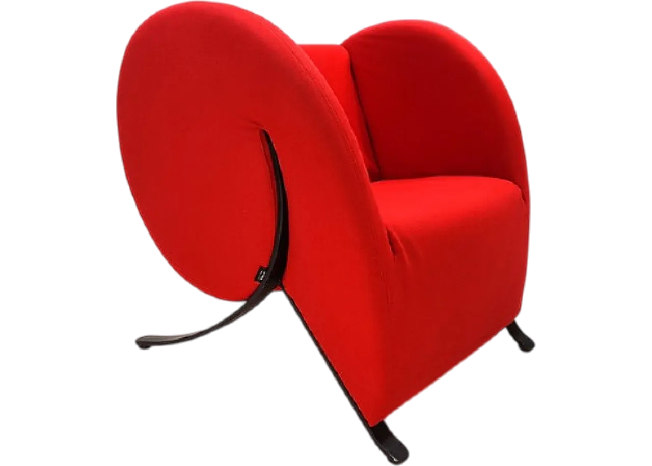 Sedia lounge Arflex Virgola di Jaacov Kaufman, anni '90 16