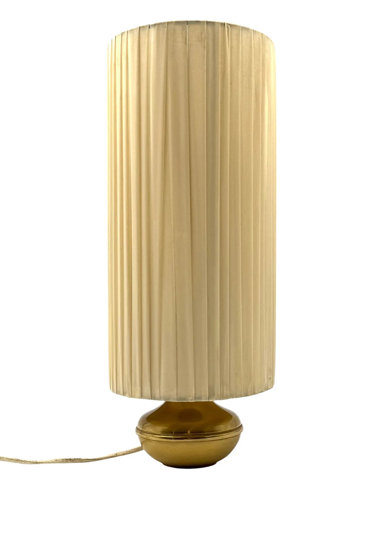 Mid Century modern brass table lamp, 60s 4