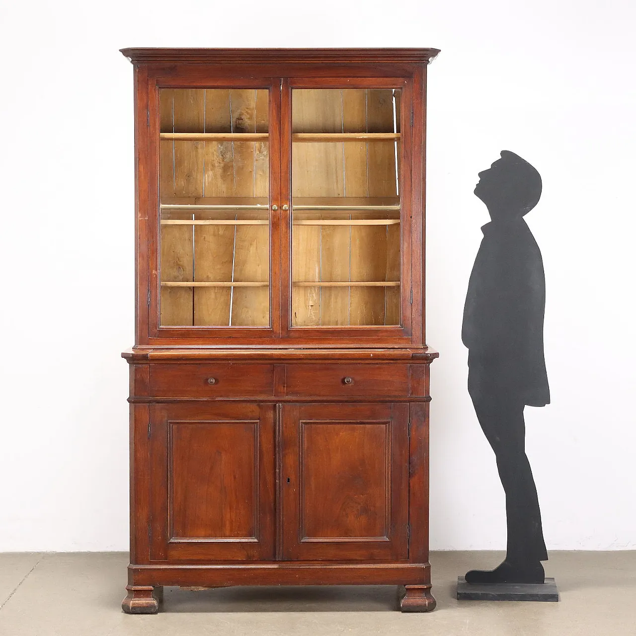 Libreria Luigi Filippo in noce, '800 2