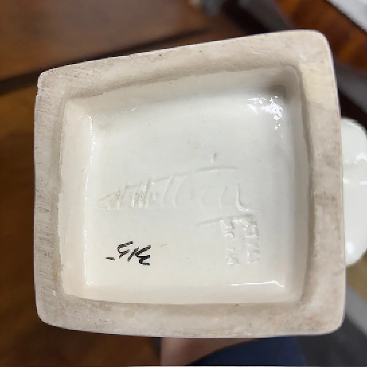 Scultura in ceramica “ Colpo di Vento “ Mollica, anni '40 8