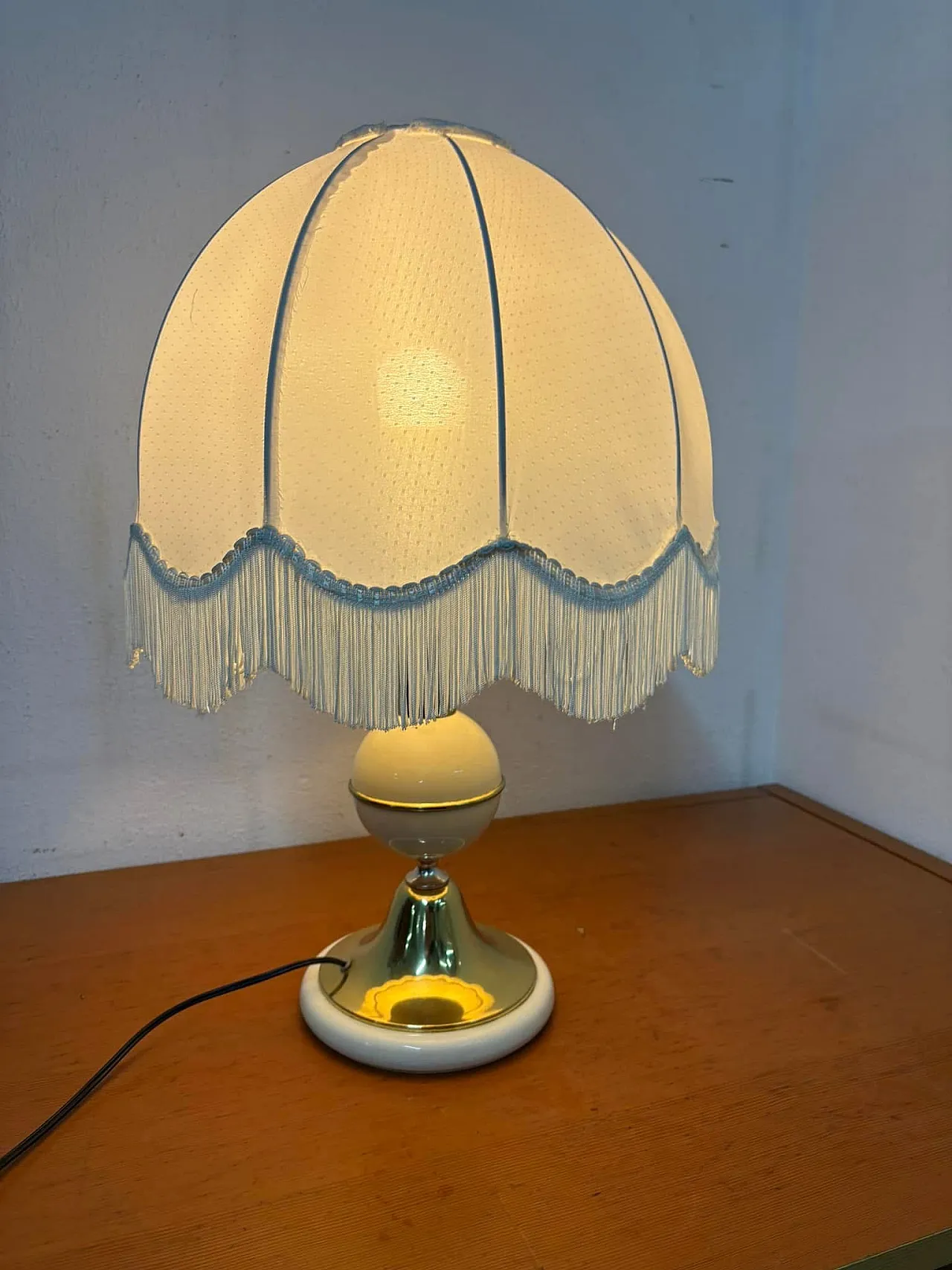 Lamp brass and aluminum , 70s 2