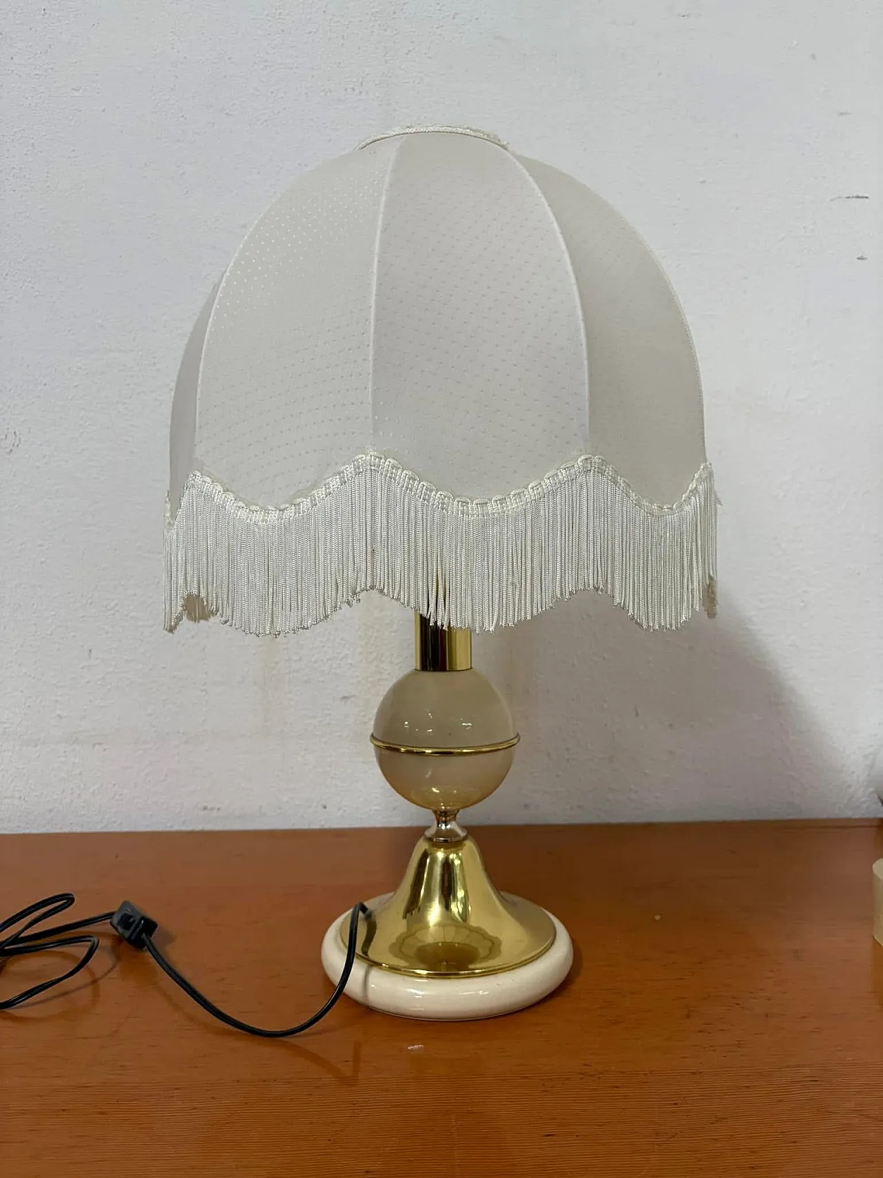 Lamp brass and aluminum , 70s 5
