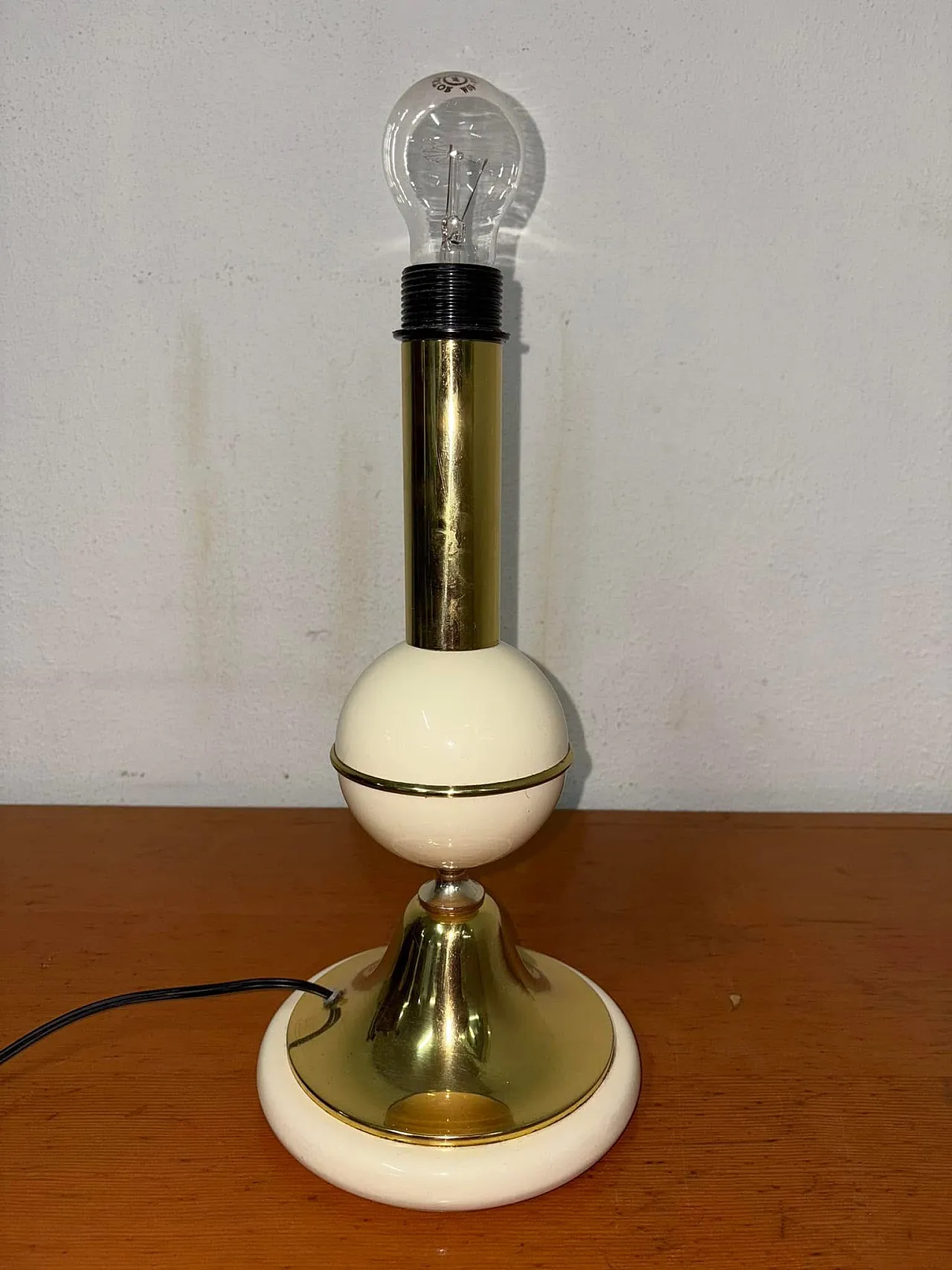 Lamp brass and aluminum , 70s 7