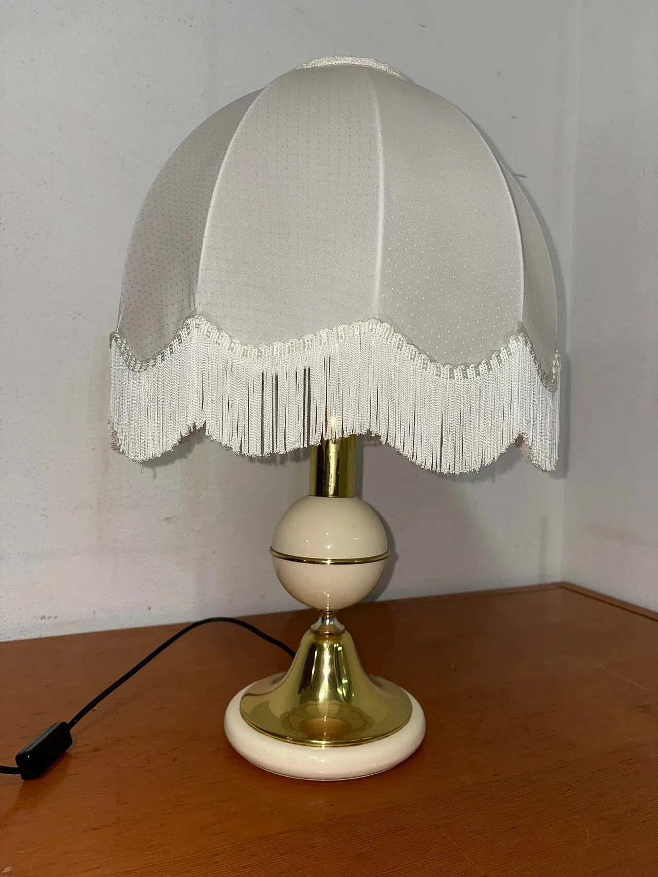 Lamp brass and aluminum , 70s 9