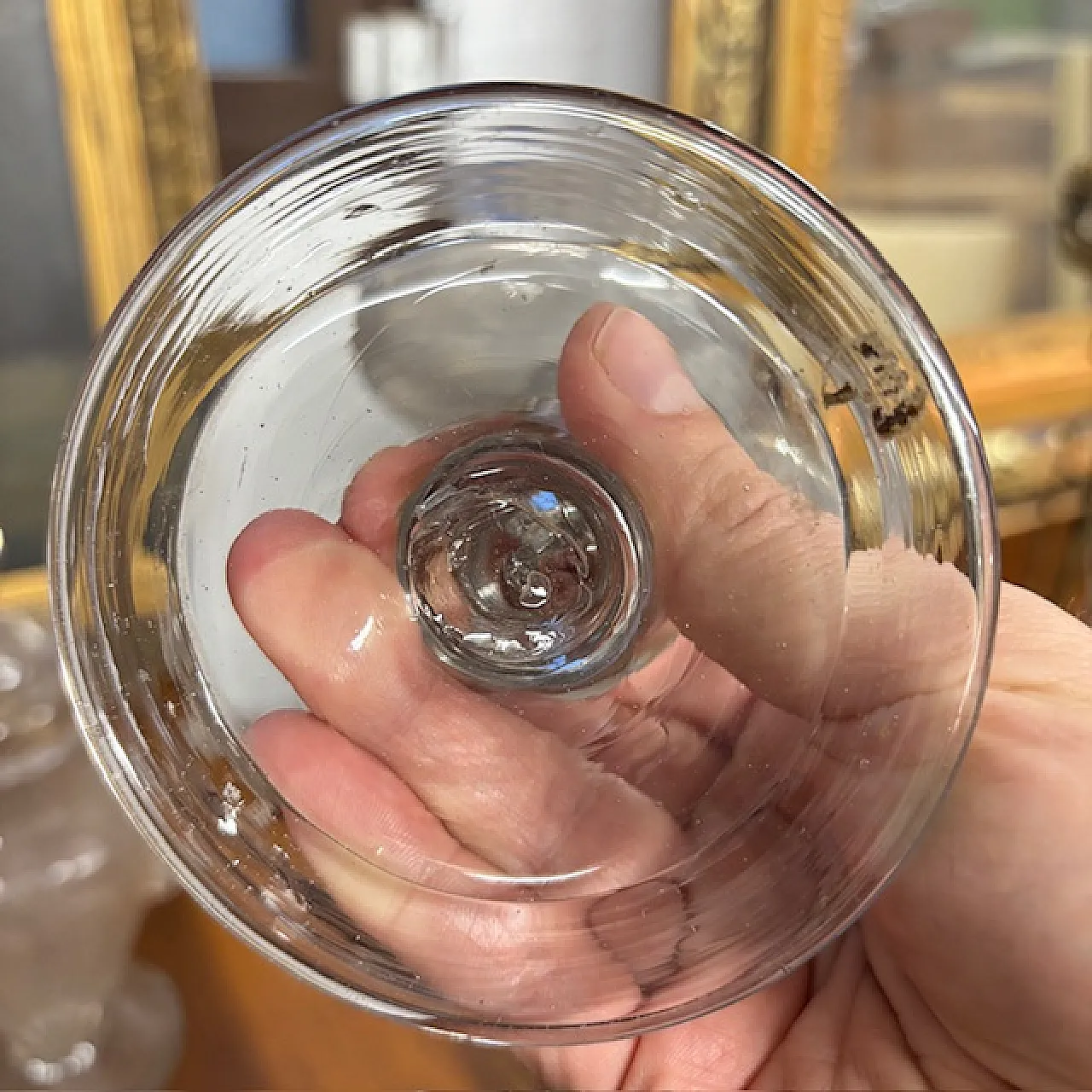 Vaso Ampolla gemina in vetro Murano, 1780 4