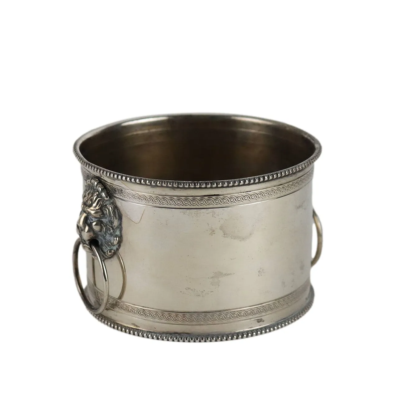 Sottobottiglia in argento, Manifattura Fornari Roma, '900 1