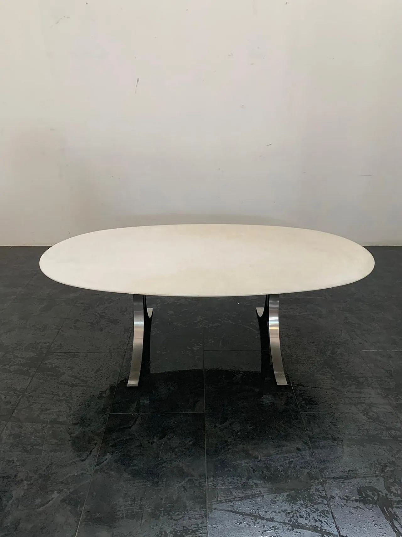 Oval Marble Table by Osvaldo Borsani and Eugenio Gerli, 1960 4